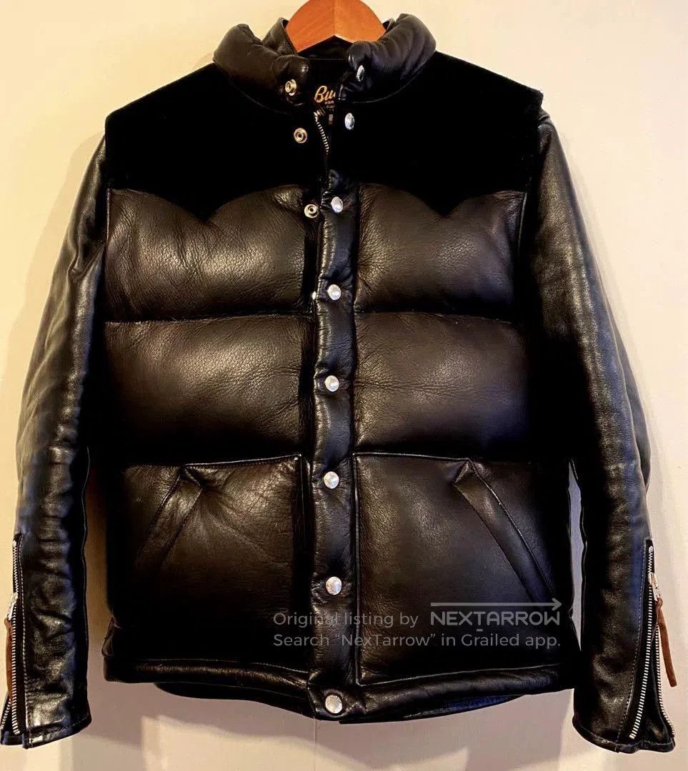 The Real McCoy's real mccoy's down vest in brown. Size US M / EU 48-50 / 2 - 9 Thumbnail