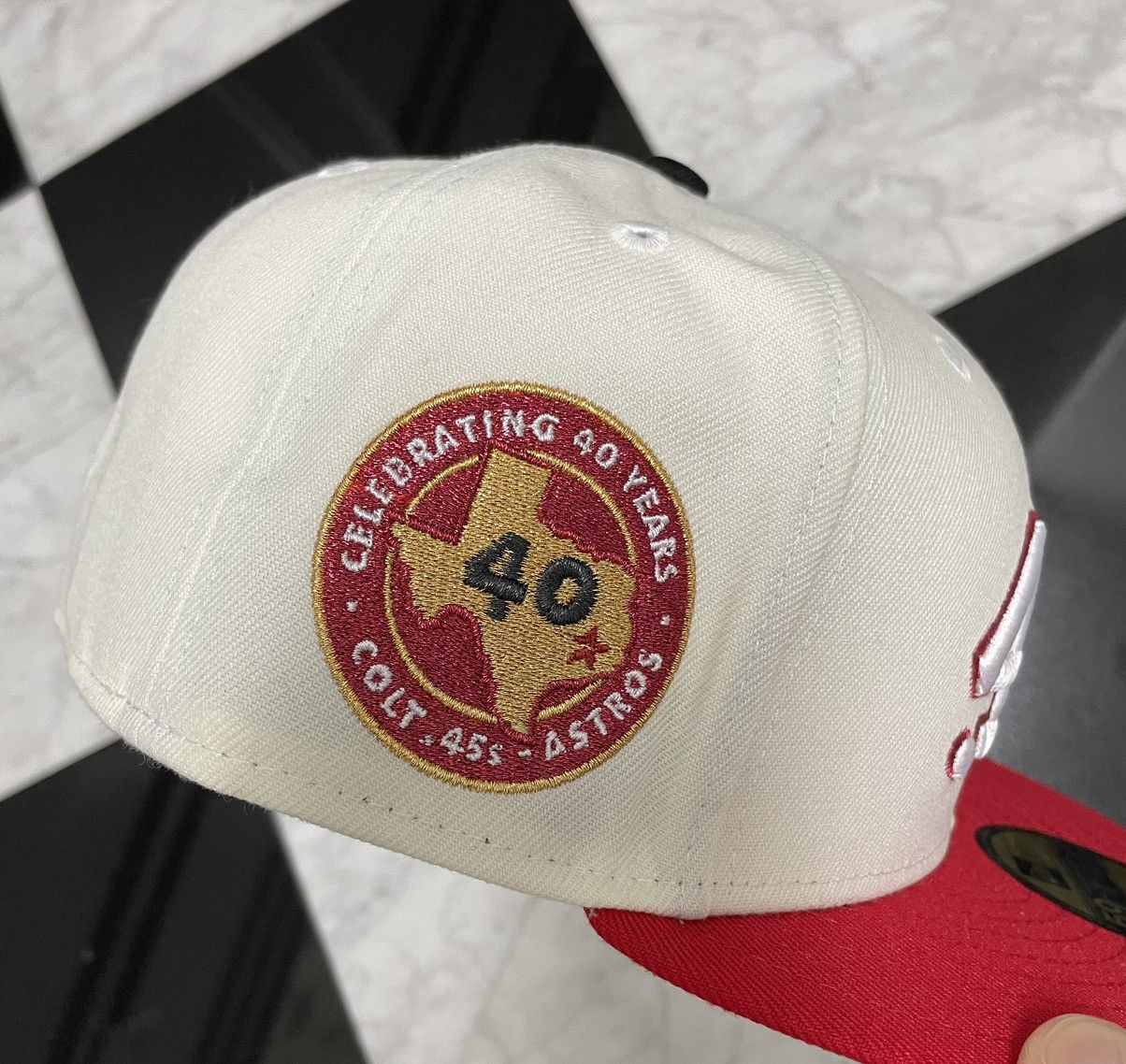 New Era 🔥 Exclusive Astros Colt 45s hype logo hat 7 1/4 Size ONE SIZE - 2 Thumbnail