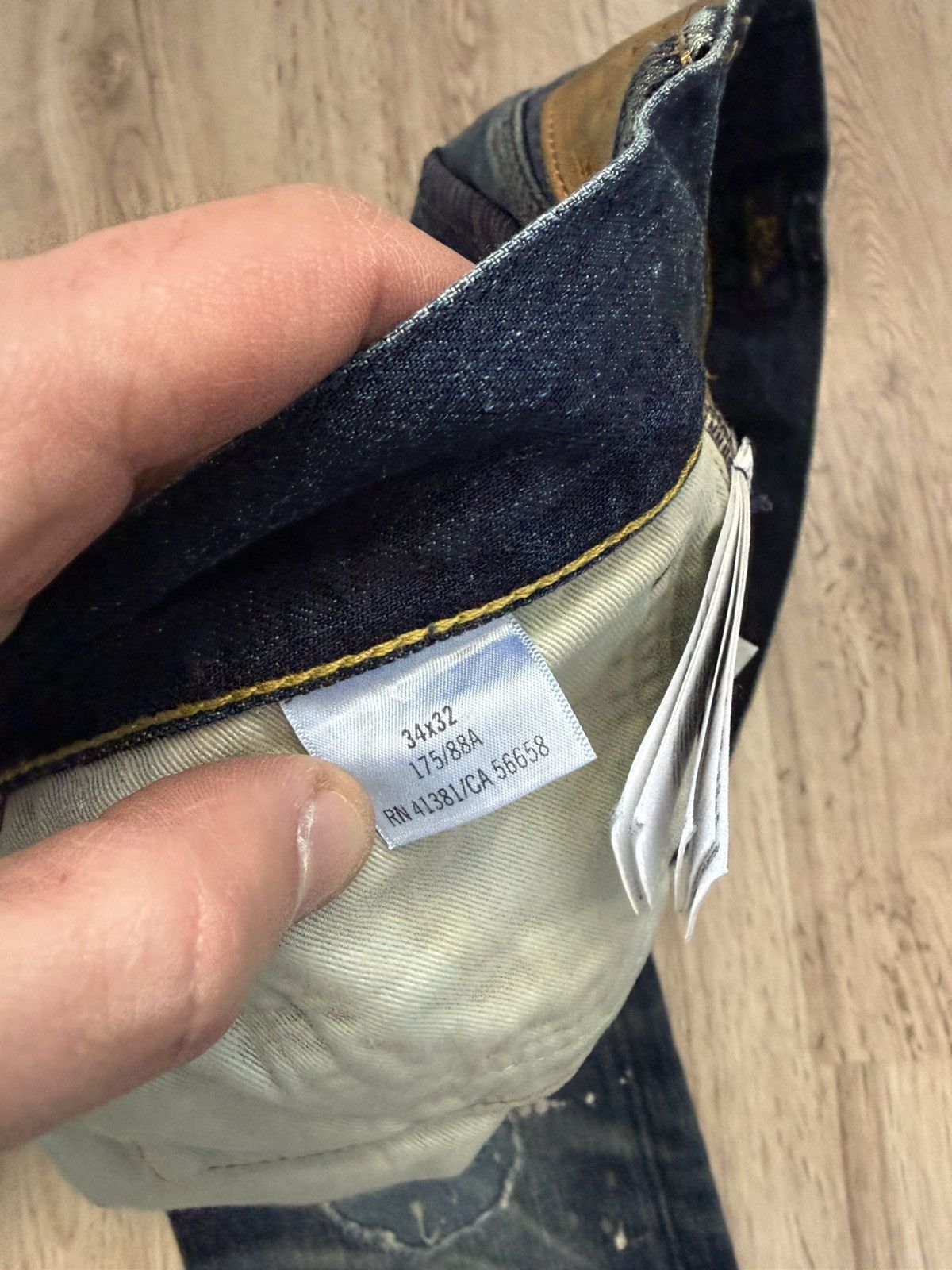 Polo Ralph Lauren Polo Ralph Lauren Varick Slim Straight Distressed Jeans Size US 34 / EU 50 - 11 Thumbnail