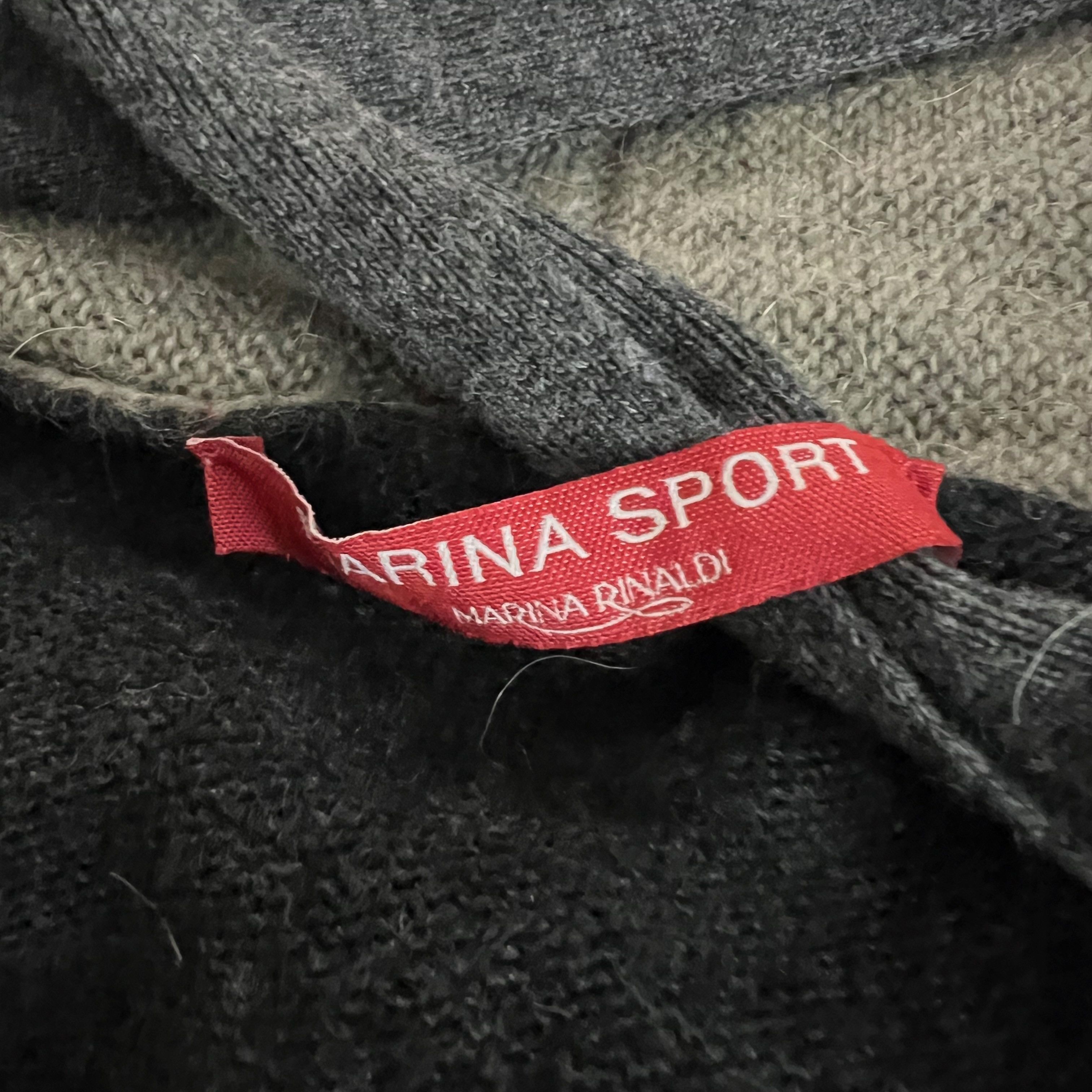 Marina Rinaldi Marina Rinaldi Sport Wool Cashmere Size L / US 10 / IT 46 - 2 Thumbnail