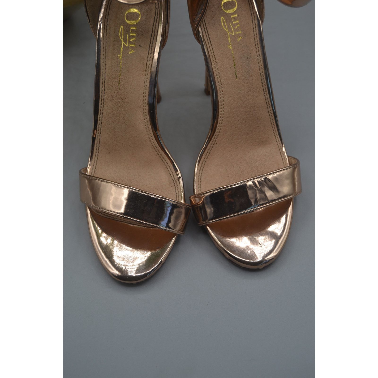 Other Olivia Ferguson Rose Gold Metallic Preloved size 7 Heels Size US 7 / IT 37 - 2 Thumbnail