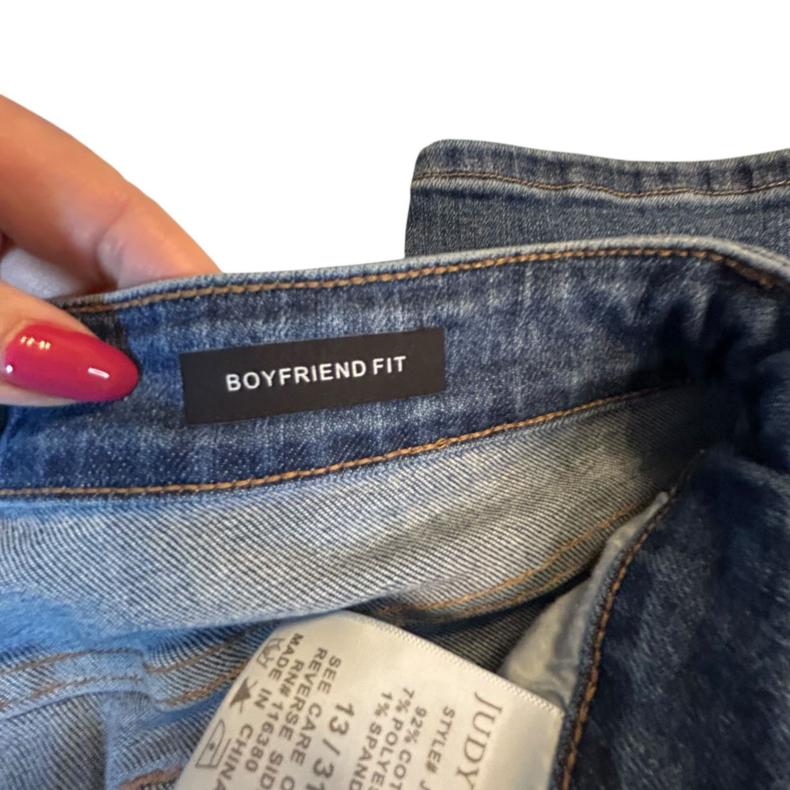 Judy Blue Judy Blue Boyfriend Fit Jeans - Size 13/31 Size 31" - 2 Thumbnail