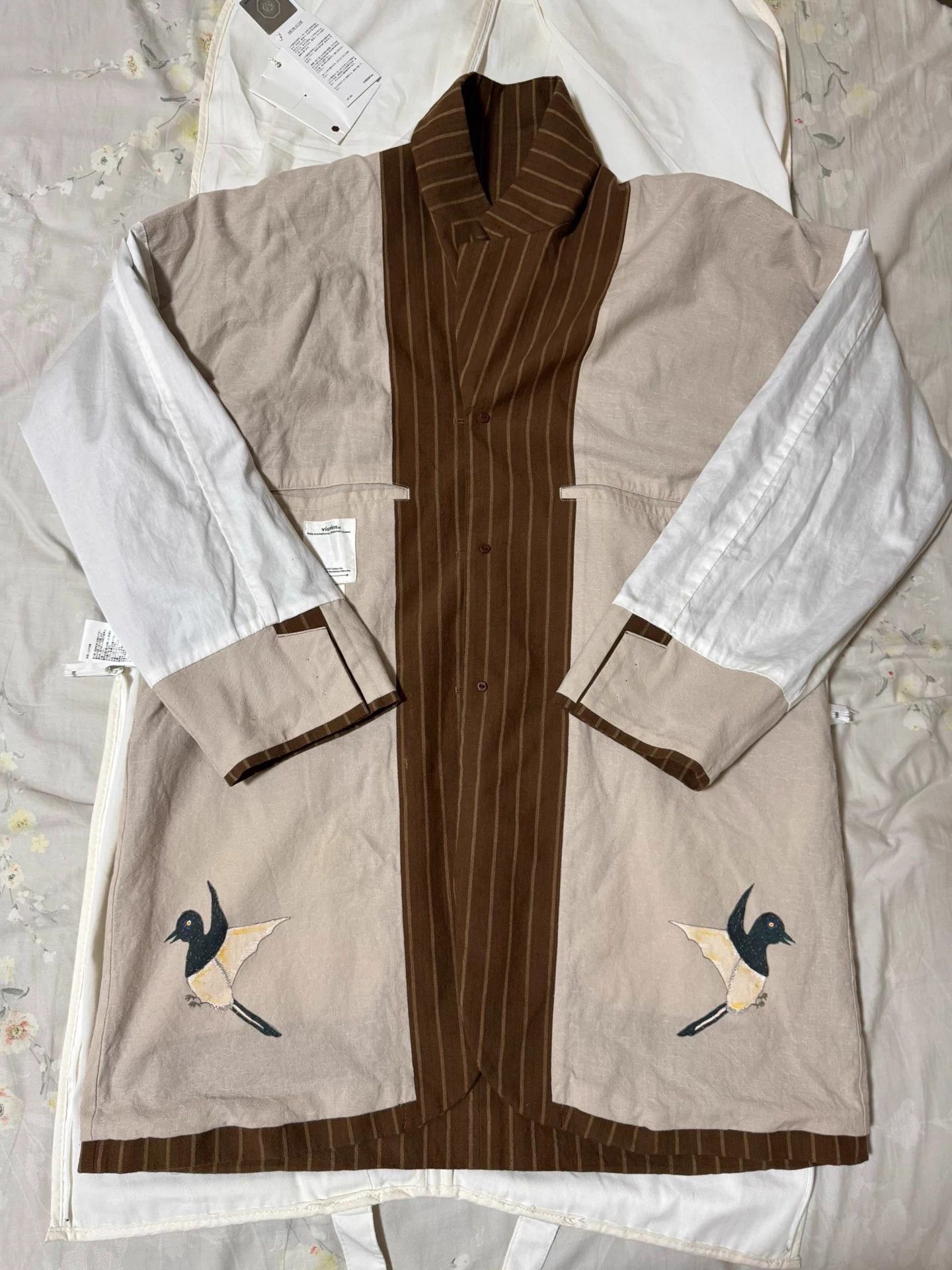 Visvim visvim 20aw ascot conoid jkt santome brown stripe L Size US L / EU 52-54 / 3 - 3 Thumbnail