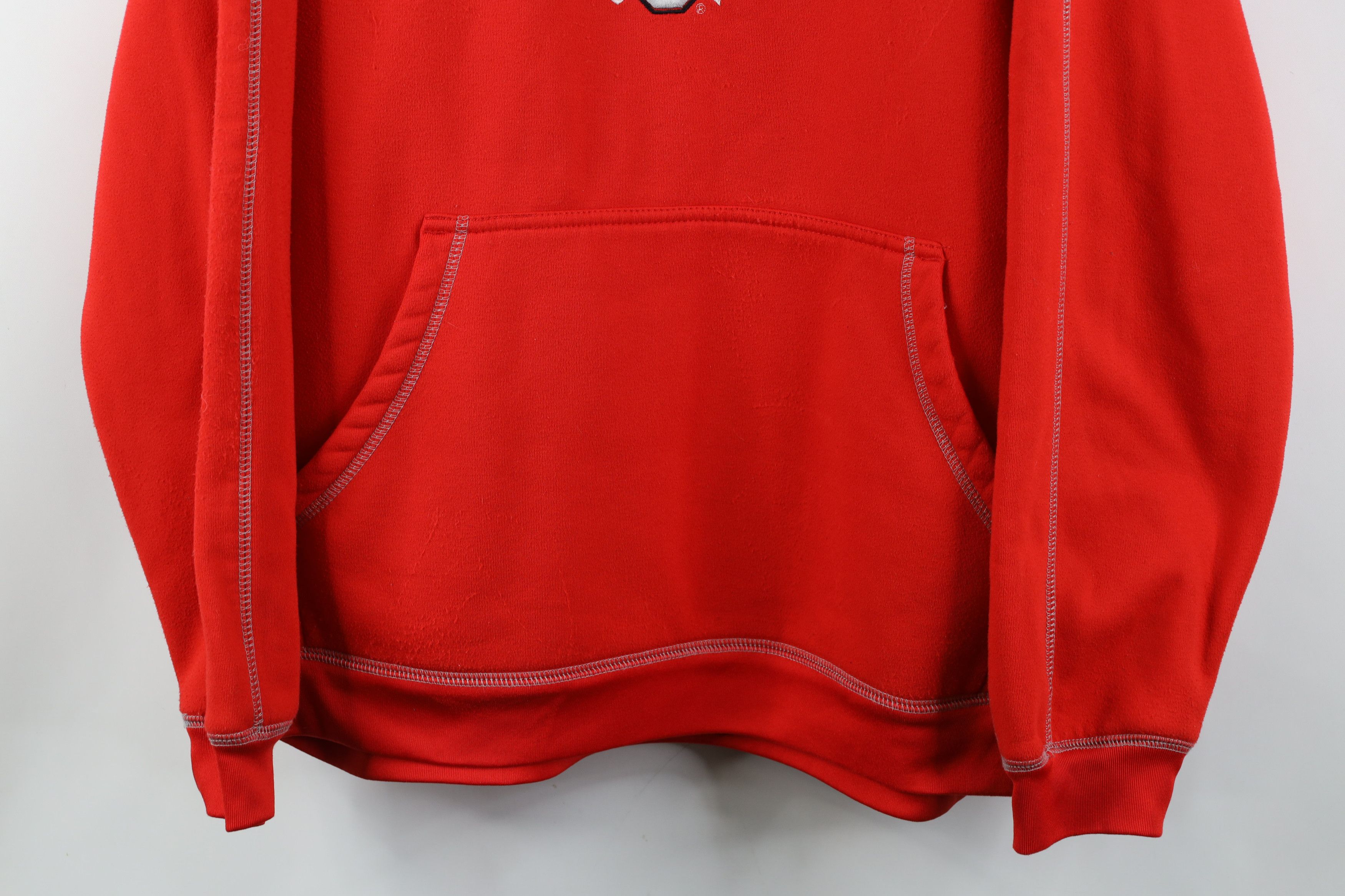 Vintage Vintage Spell Ohio State University Hoodie Sweatshirt Red Size US XL / EU 56 / 4 - 3 Thumbnail