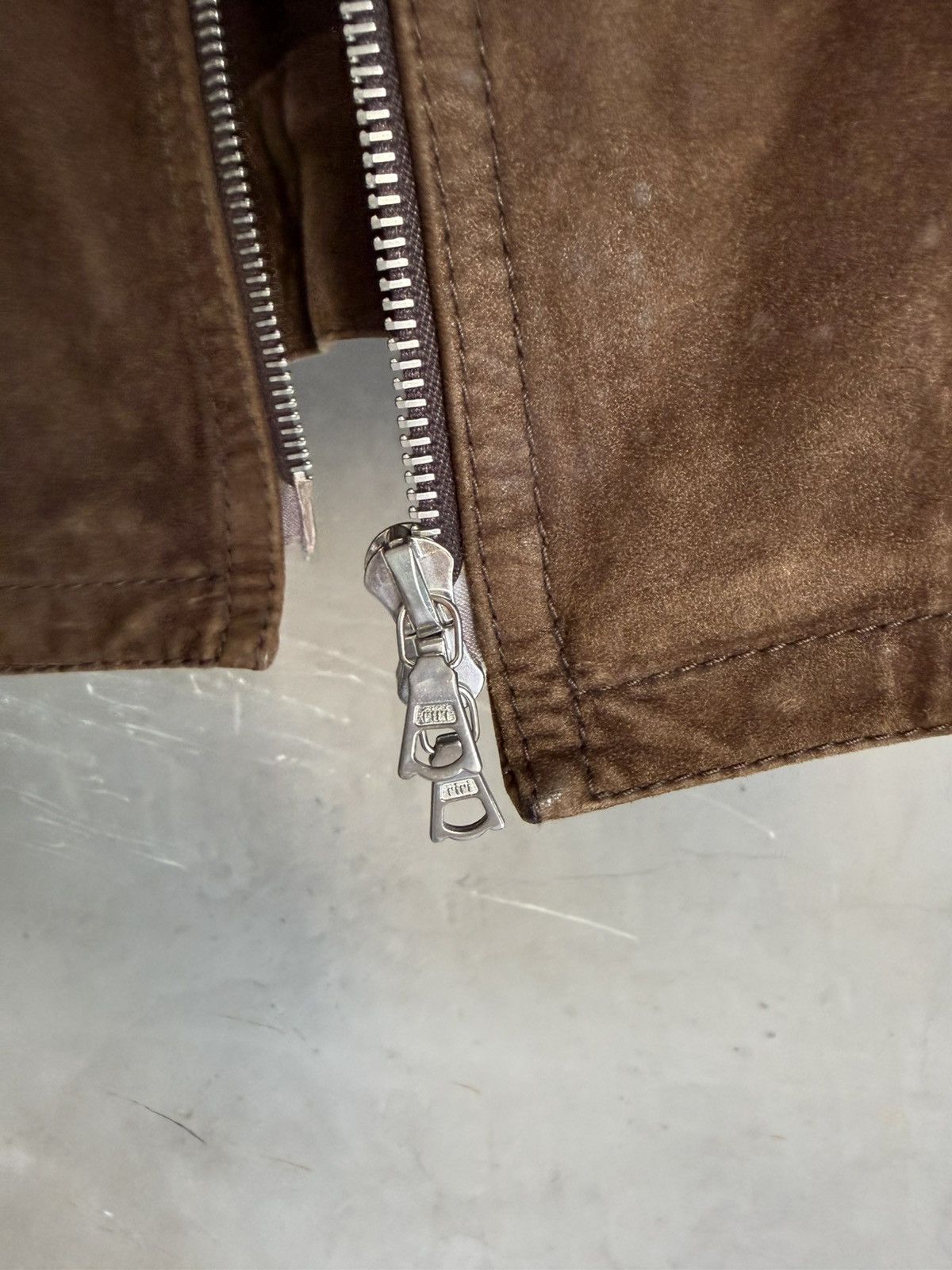 Neil Barrett Neil Barrett Brown Suede Lamb Leather Jacket Size US XS / EU 42 / 0 - 8 Thumbnail