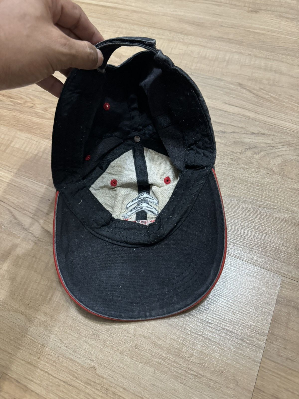 Vintage CITROEN SUEDE LEATHER CAP