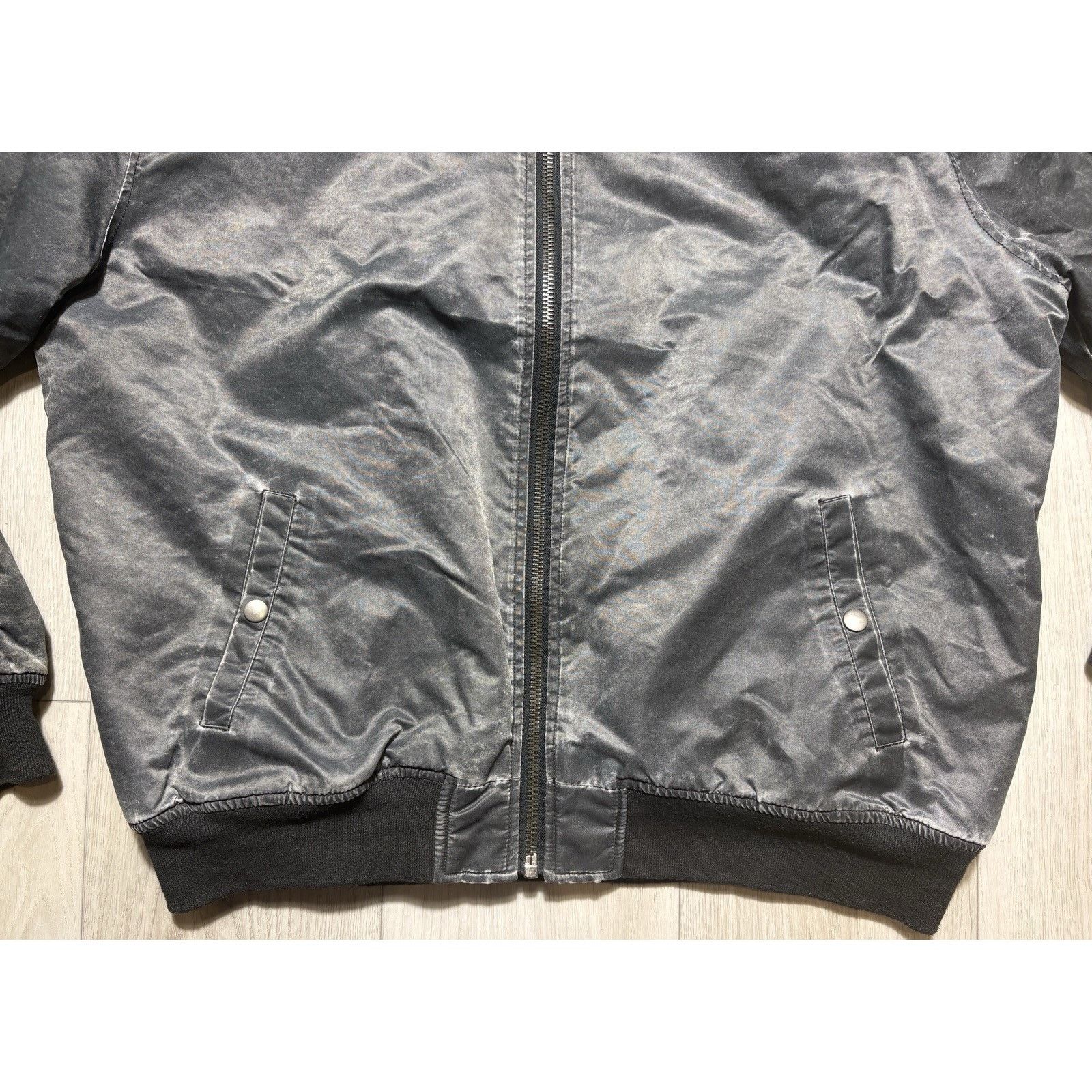 Lucky Brand Lucky Brand MA1 Flight Bomber Jacket Washed Military L Size US L / EU 52-54 / 3 - 9 Thumbnail