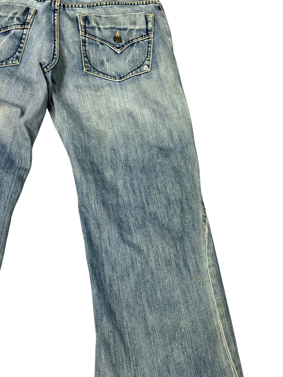 Japanese Brand Loose Jeans Rush Hour Distress Faded amiri dior homme 3🟦5 Size US 33 - 12 Thumbnail