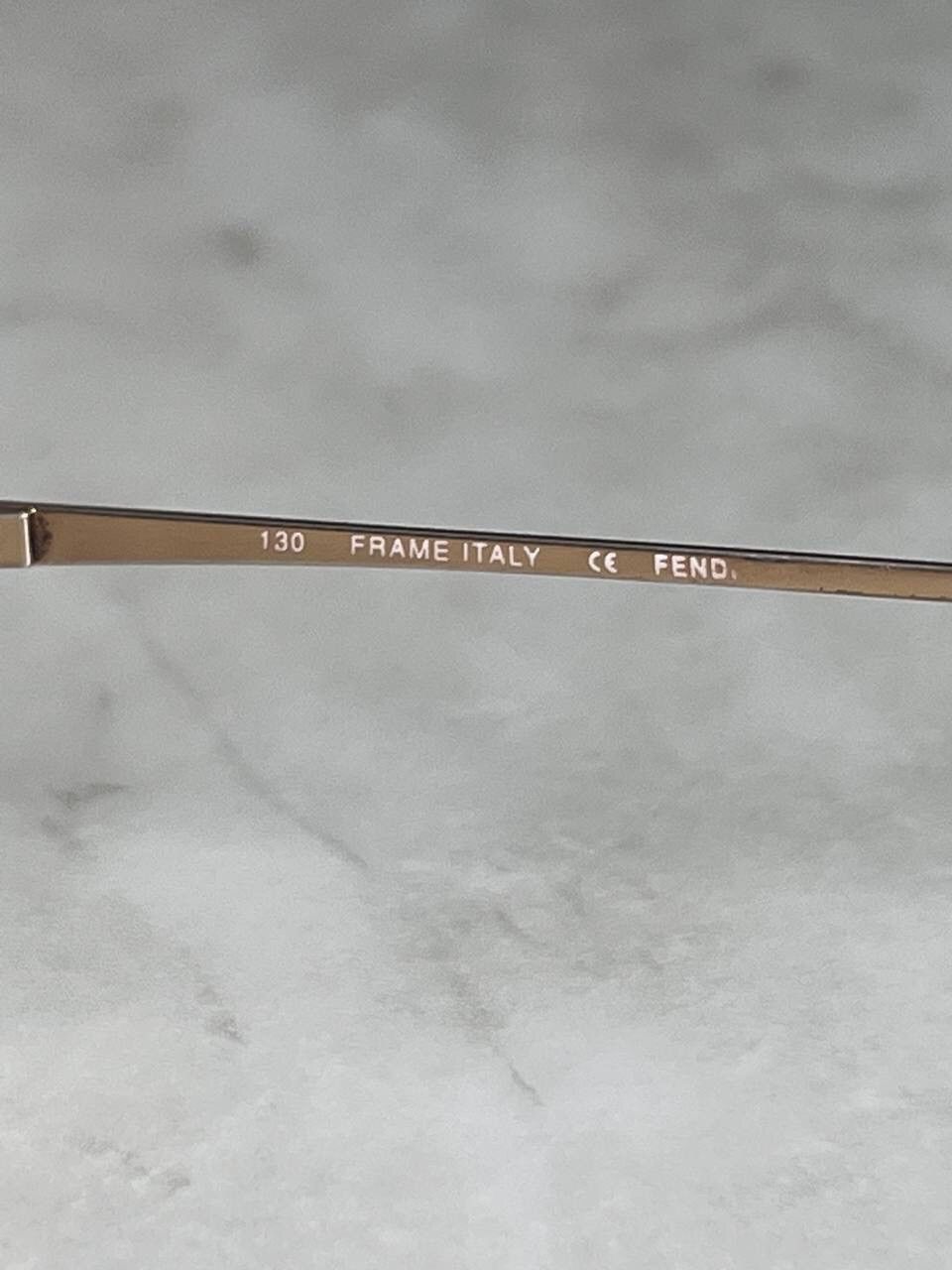 Fendi × Vintage Archive 1990’s Fendi Logo F eyeglasses Vintage Frame Size ONE SIZE - 9 Thumbnail