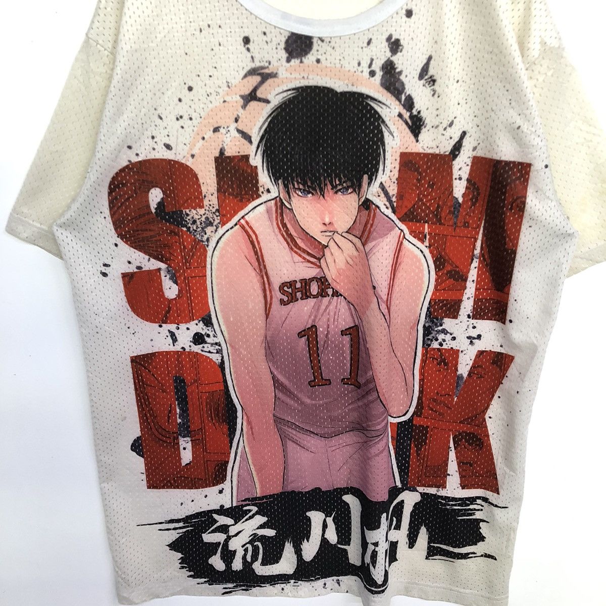 Anime Slam Dunk Vintage Rukawa Kaede Anime Streetwear Tshirt Size US XL / EU 56 / 4 - 3 Thumbnail