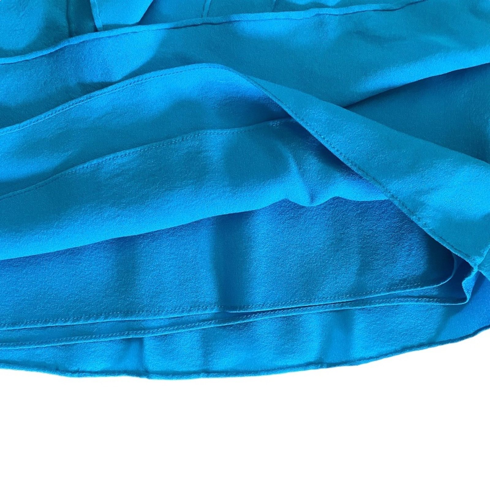 3.1 Phillip Lim 3.1 Phillip Lim Silk Blue Draped Strapless Mini Dress AW07 Size M / US 6-8 / IT 42-44 - 12 Thumbnail