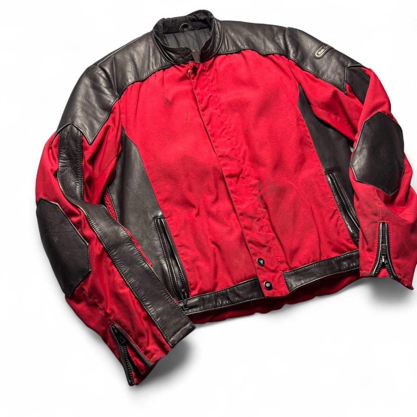 Hein Gericke Red and black vintage leather Size US L / EU 52-54 / 3 - 2 Thumbnail
