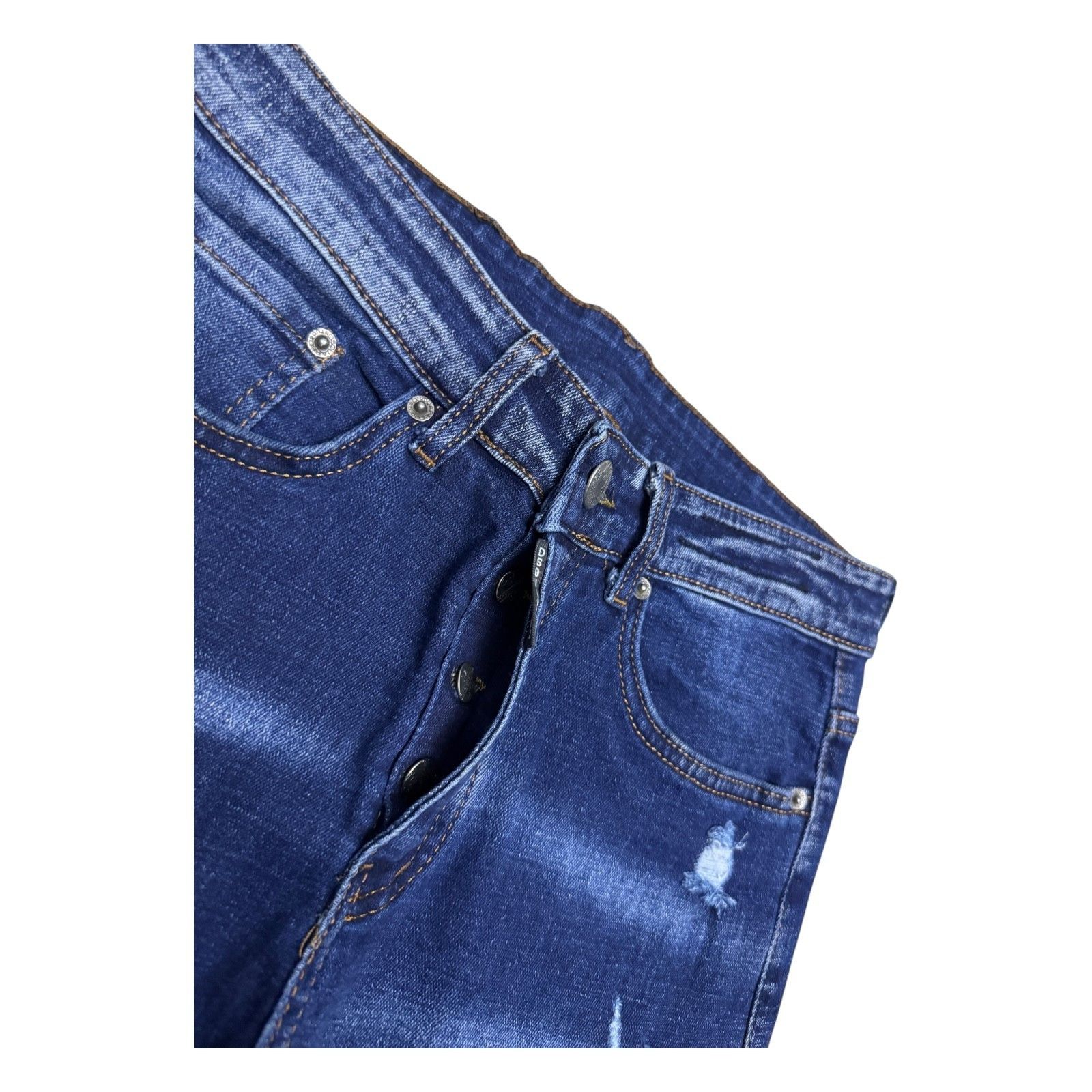 Dsquared2 DSQUARED2 x VITKAC Vintage Luxury Skinny Denim Jeans 32x30 Size 32" / US 10 / IT 46 - 5 Thumbnail