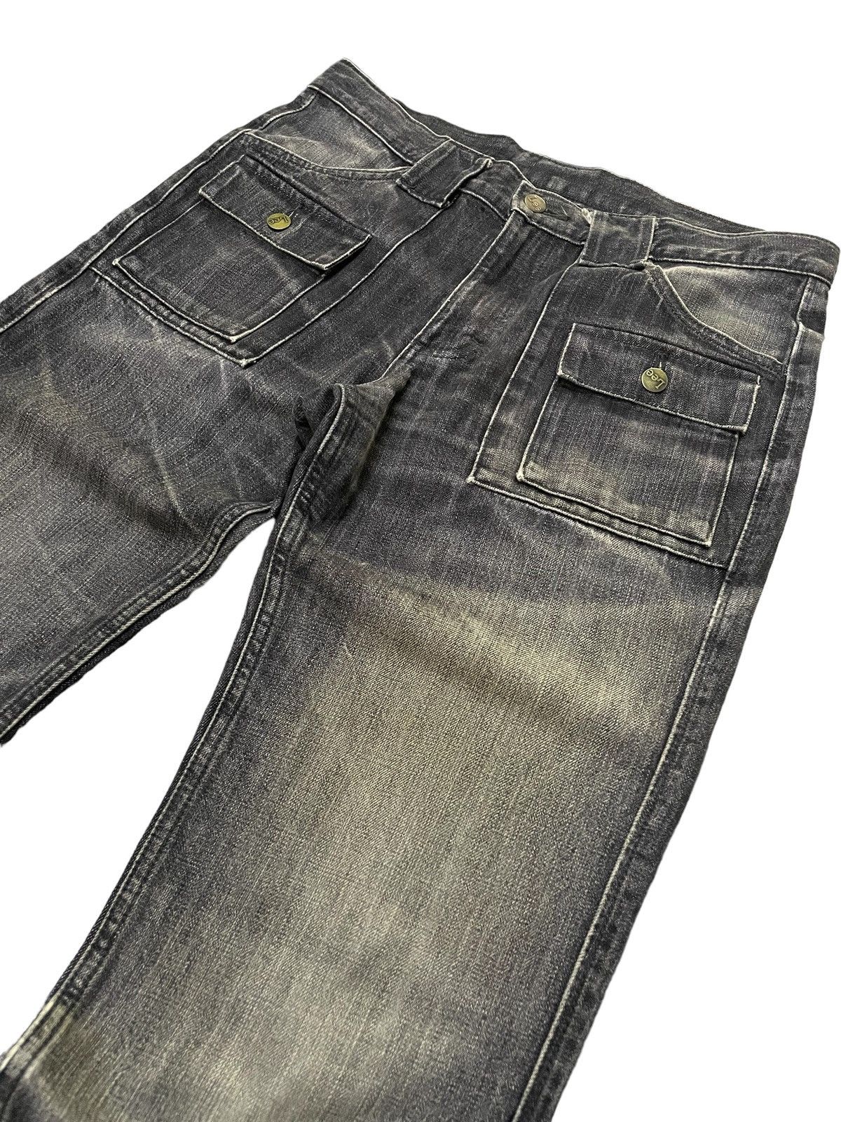Hysteric Glamour × Lee Vintage Lee Japan Faded Mud Bush Pocket Denim Pants Size US 32 / EU 48 - 7 Thumbnail