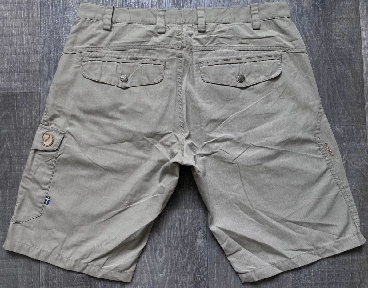 Fjallraven Fjallraven G-1000 Durban Cargo Combat Waterproof Wax Shorts Size US 34 / EU 50 - 20 Thumbnail