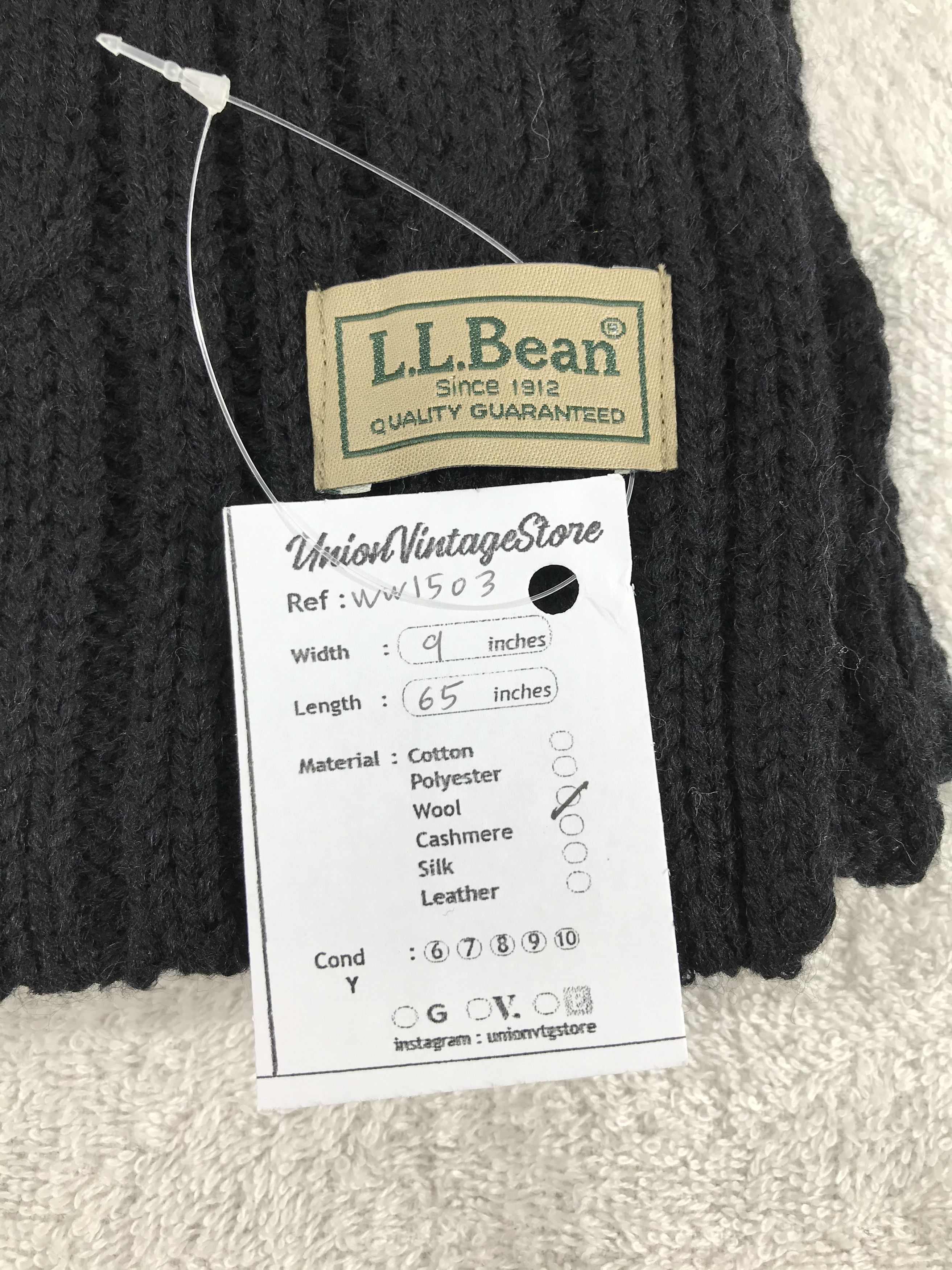 L.L. Bean L.L. Bean Scarf / Muffler / Neckwear - WW1503 Size ONE SIZE - 4 Thumbnail