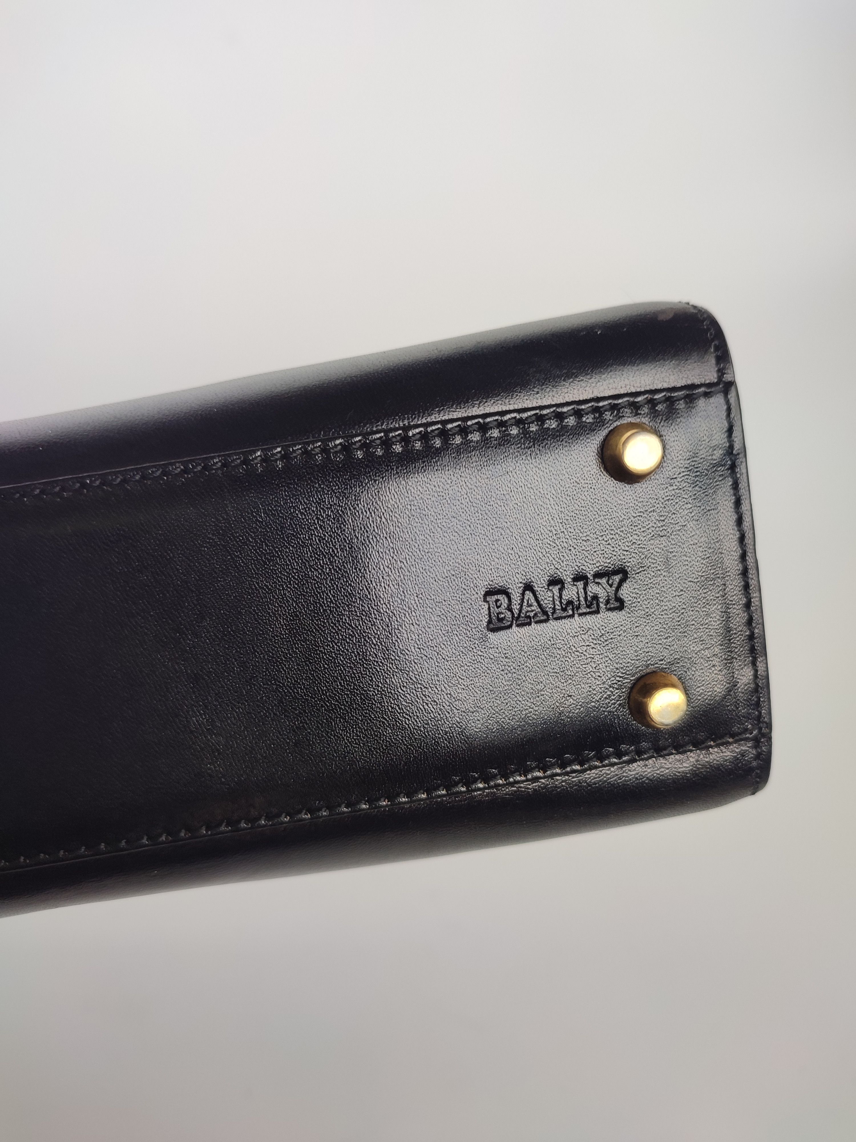 Bally AUTHENTIC BALLY VINTAGE LEATHER HANDBAG Size ONE SIZE - 5 Thumbnail