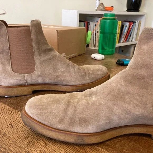 Common Projects Common Projects Suede Chelsea Boots Size US 11 / EU 44 - 3 Thumbnail