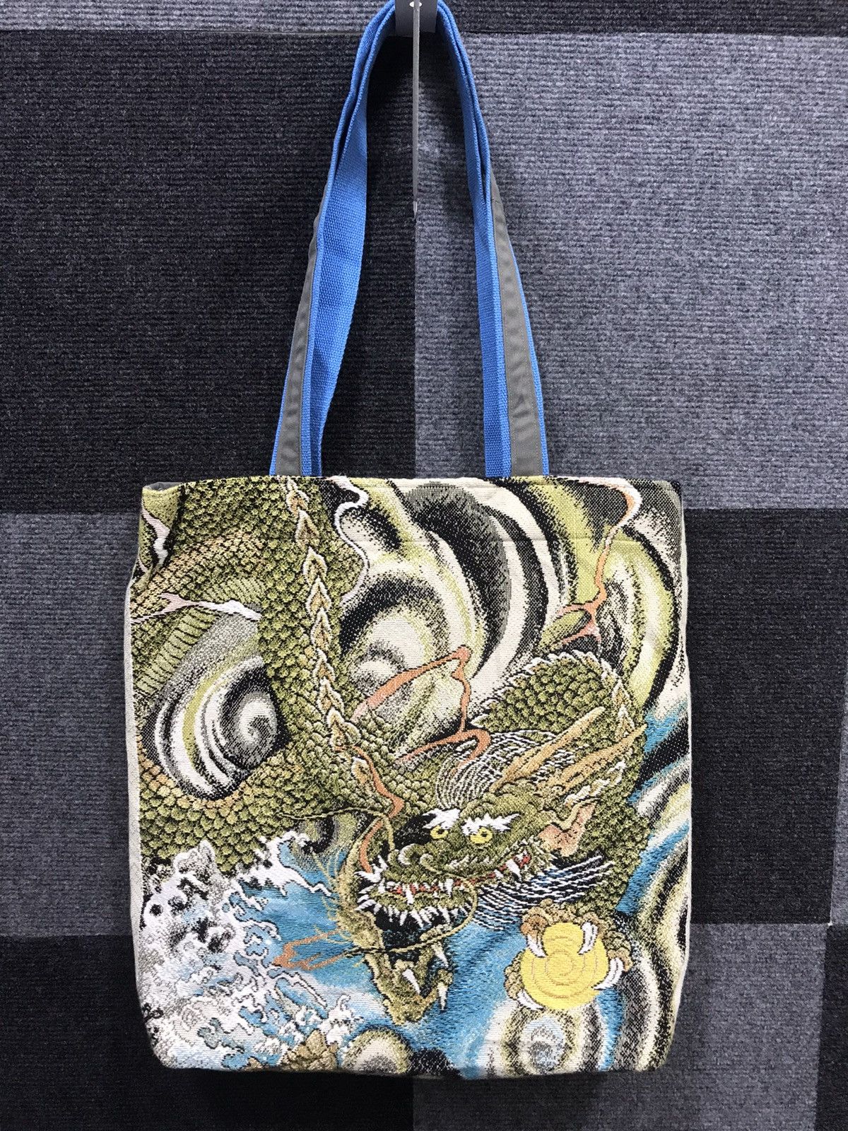 Other VERY RARE DRAGON EMBROIDERY TOTE BAG Size ONE SIZE - 1 Thumbnail