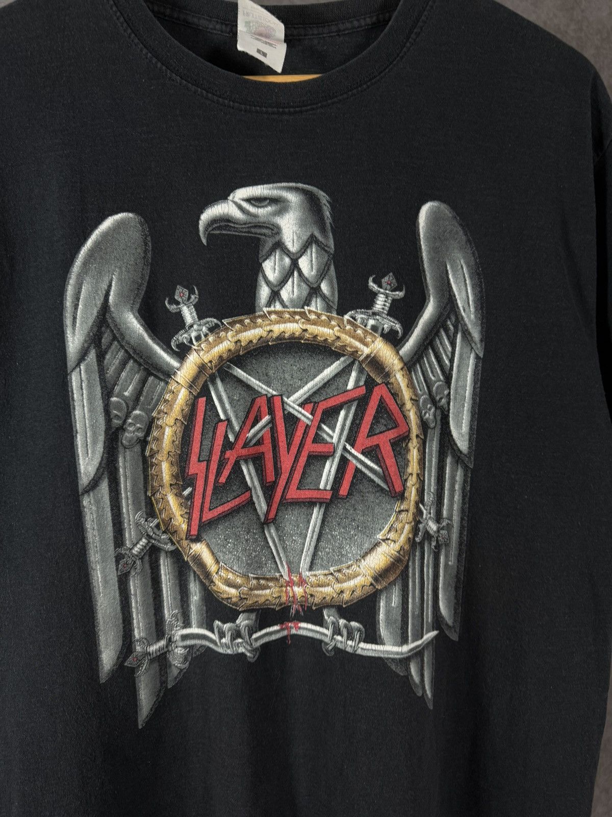 Band Tees Slayer rock band tee Size US L / EU 52-54 / 3 - 3 Thumbnail