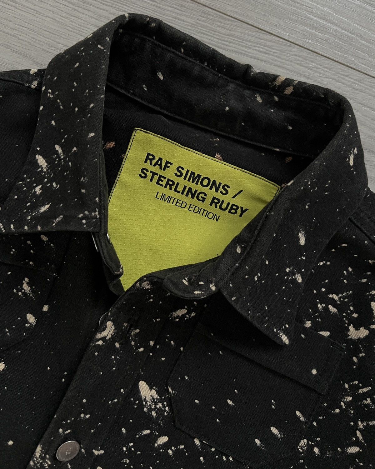 Raf Simons × Sterling Ruby Raf Simons Sterling Ruby RARE AW2014 Bleached Shirt Size US S / EU 44-46 / 1 - 6 Thumbnail