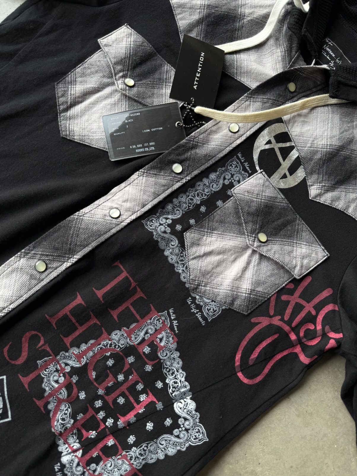 Number (N)ine Number (N)ine SS07 The High Streets / THS Button Up Shirt Size US M / EU 48-50 / 2 - 4 Thumbnail