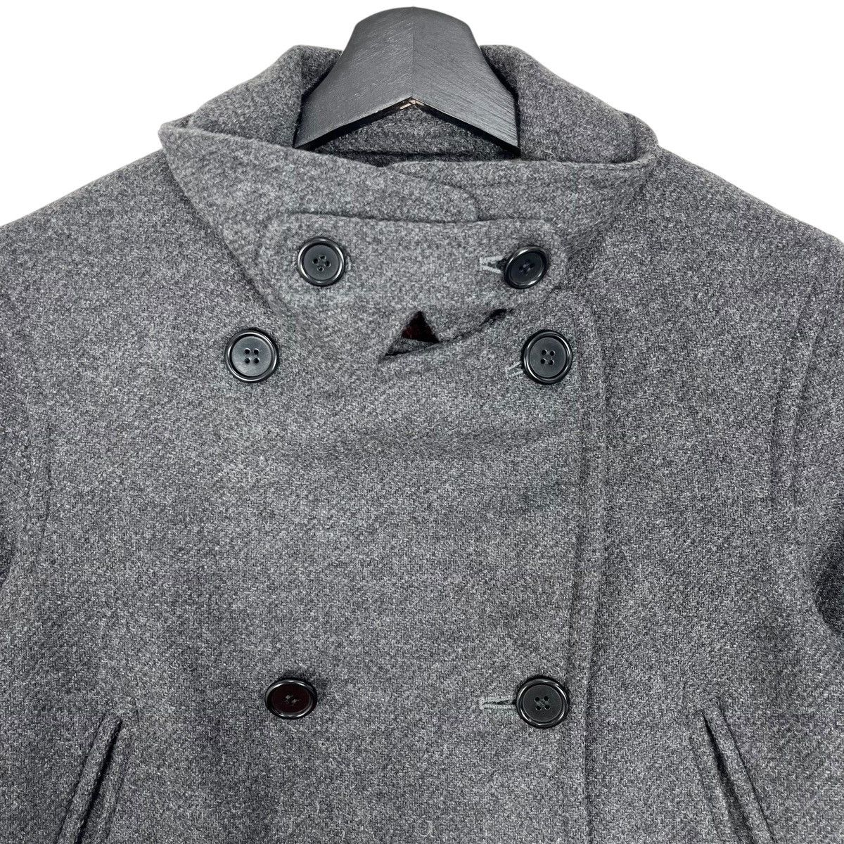 Designer × Margaret Howell Youth MHL Margaret Howell Wool Peacoat Size M / US 6-8 / IT 42-44 - 4 Thumbnail