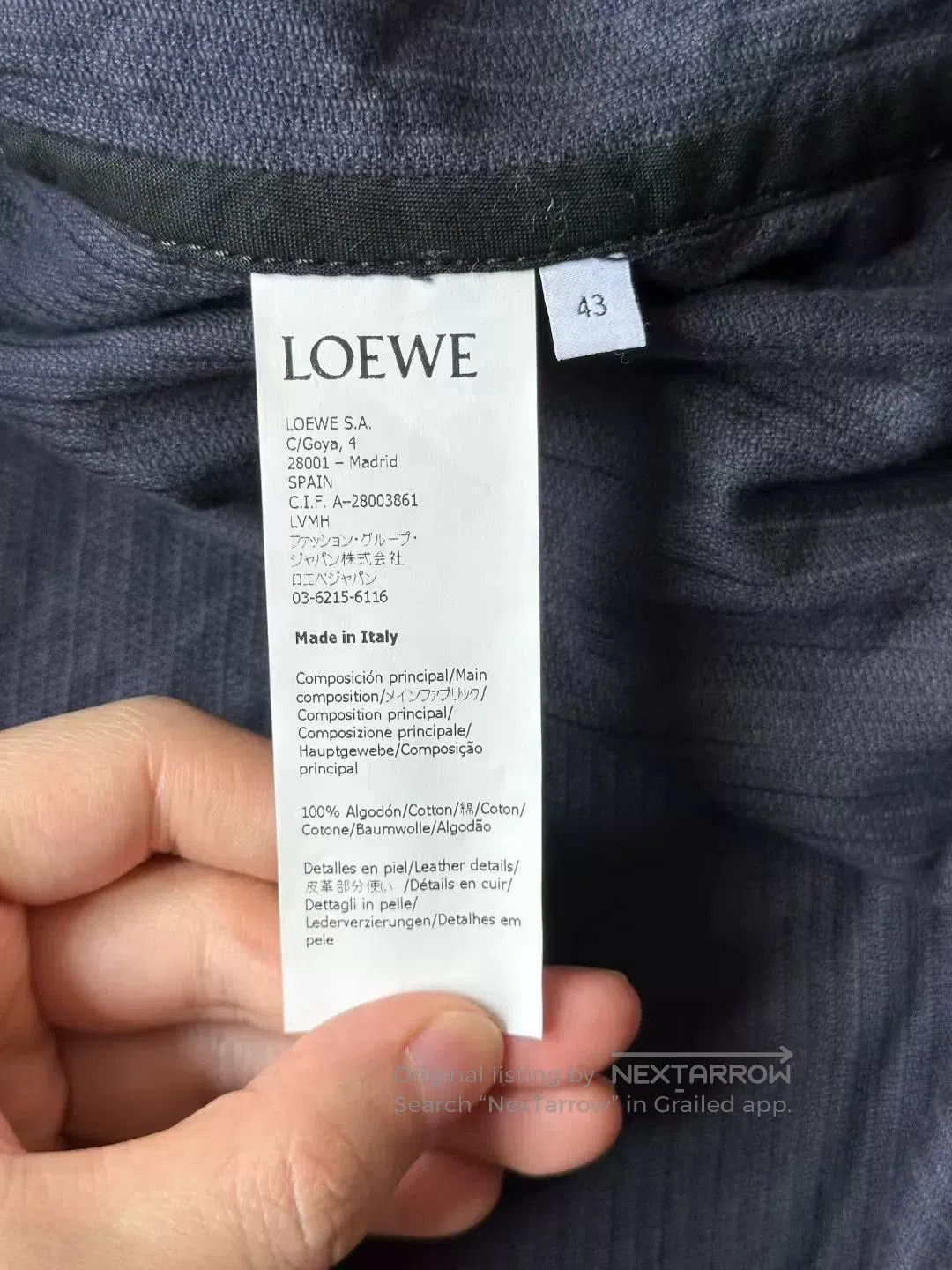 Loewe Loewe Corduroy Outerwear Jacket. Size US XL / EU 56 / 4 - 4 Thumbnail