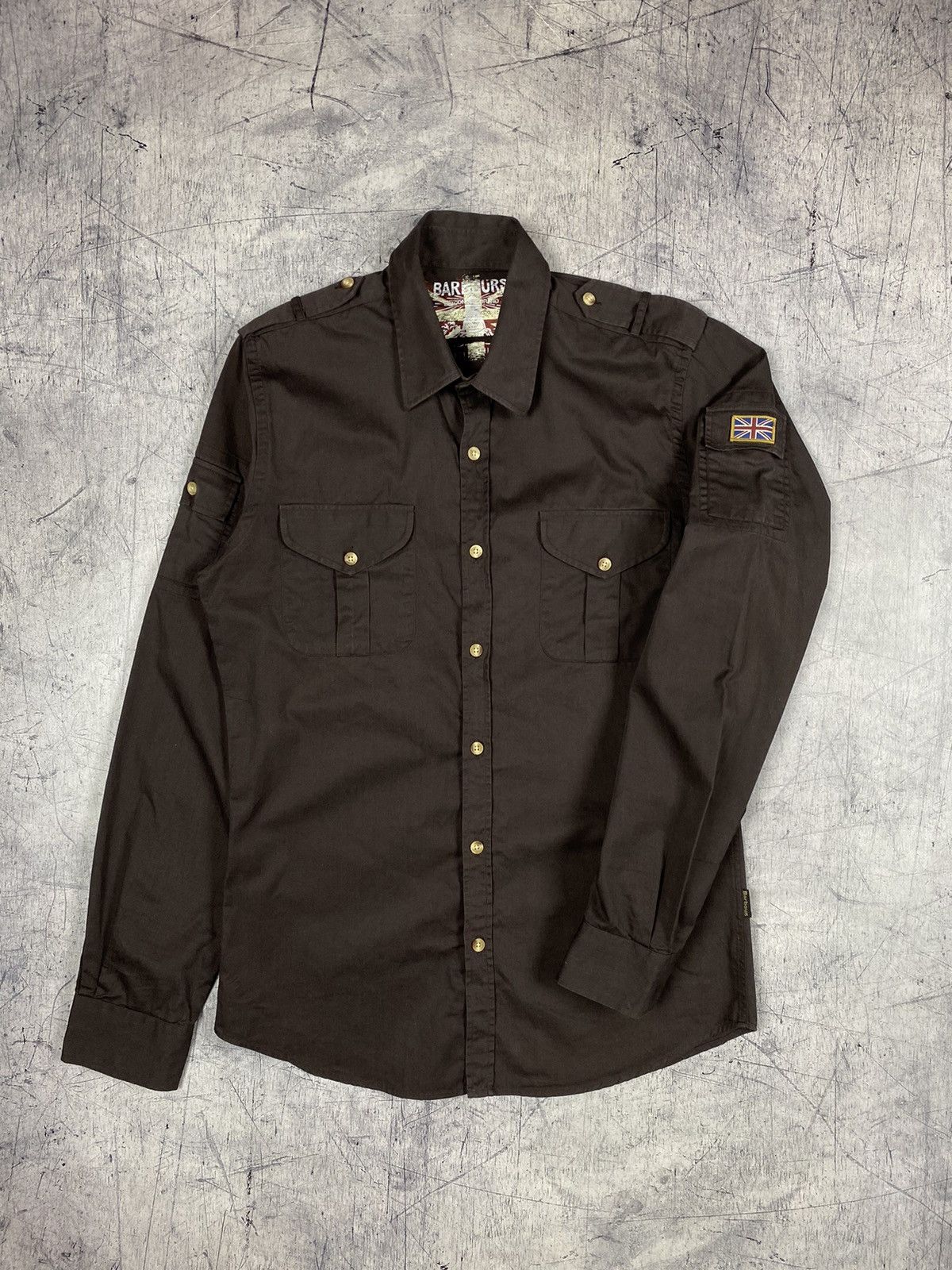 Barbour Vintage Barbour Beacon England Button Up Shirt Size US M / EU 48-50 / 2 - 2 Thumbnail