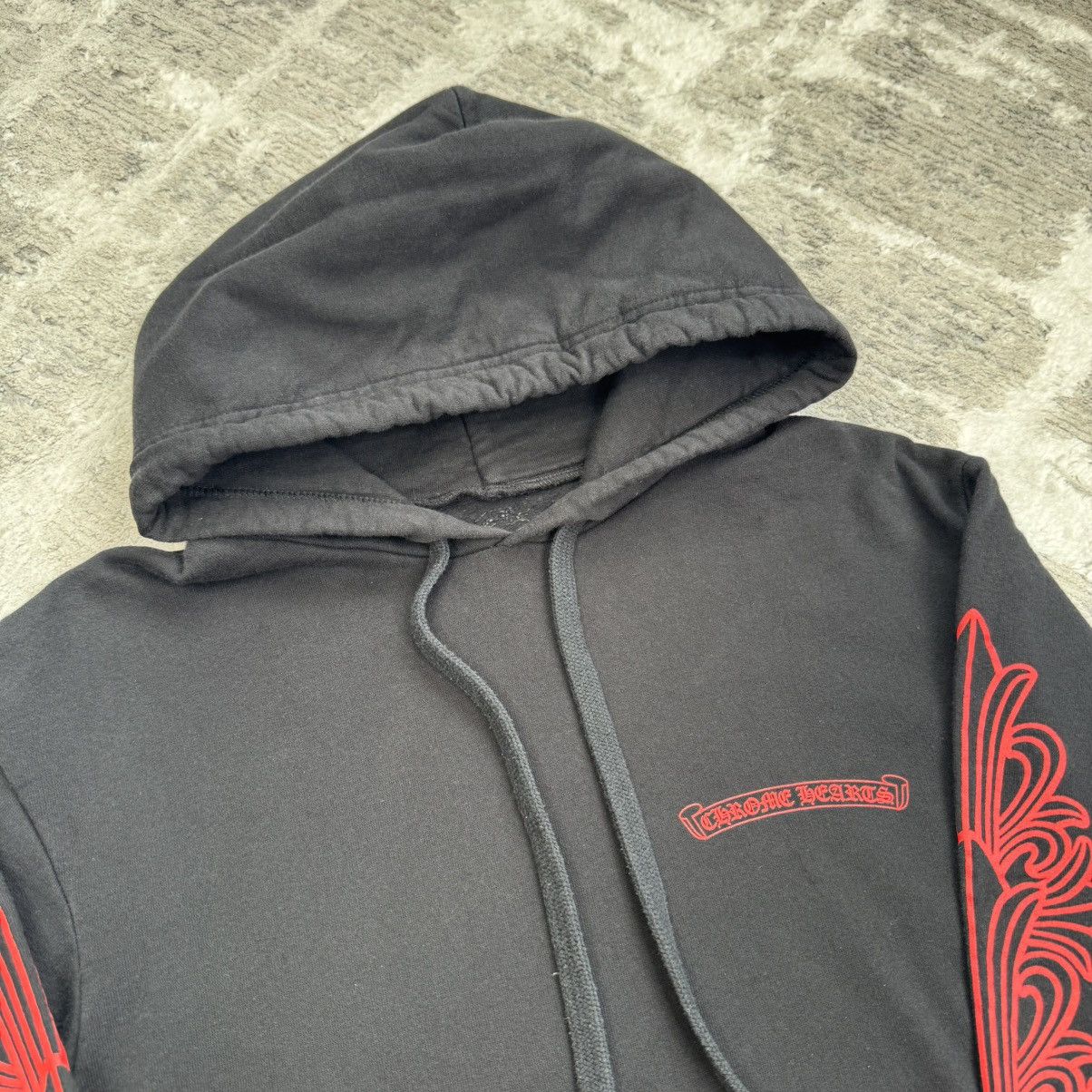 Chrome Hearts Horseshoe floral pullover hoodie Size US XS / EU 42 / 0 - 10 Thumbnail