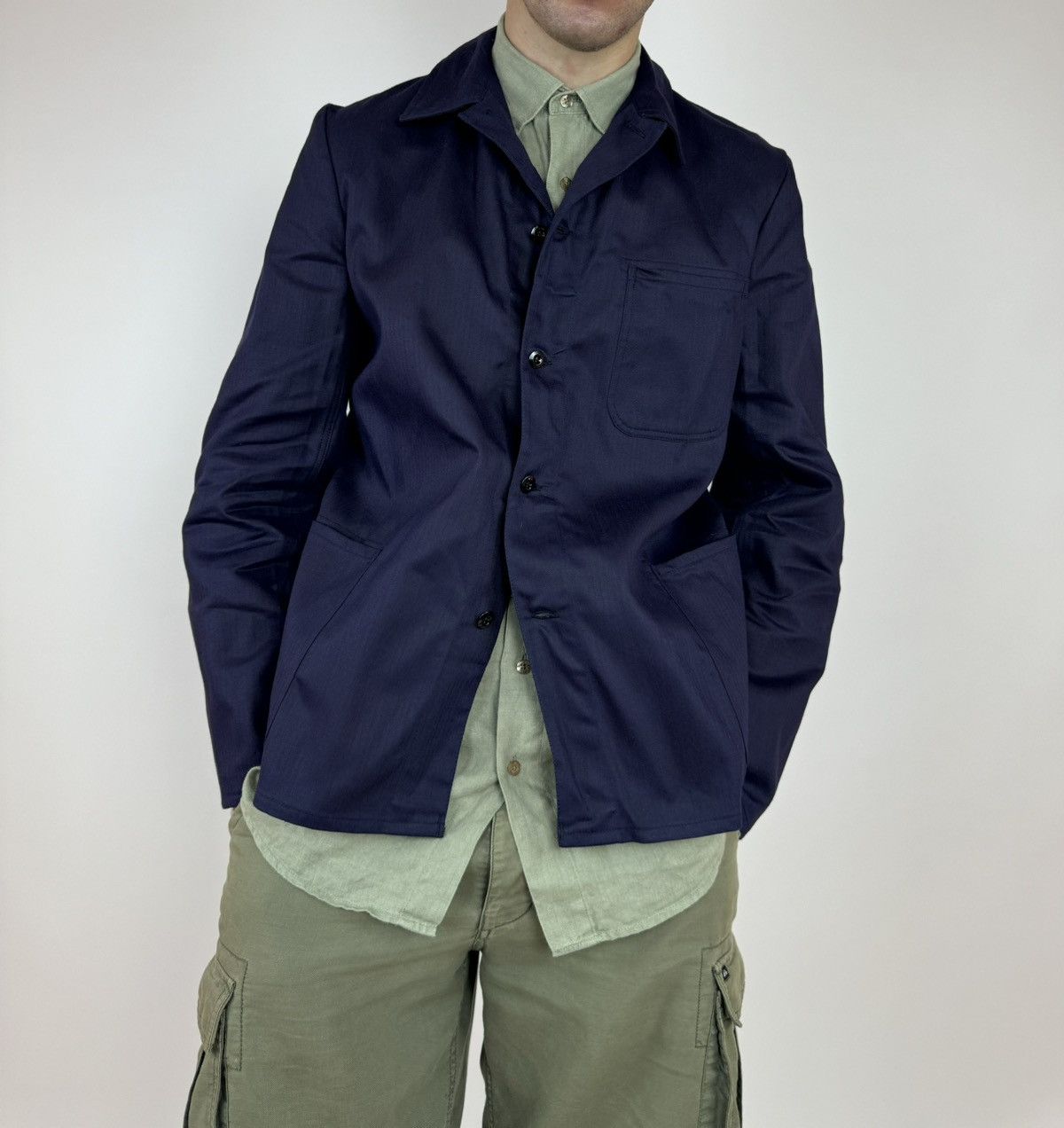 Other Augsburger Workwear jacket Worker Canvas jacket Mens size 52 Size US L / EU 52-54 / 3 - 7 Thumbnail