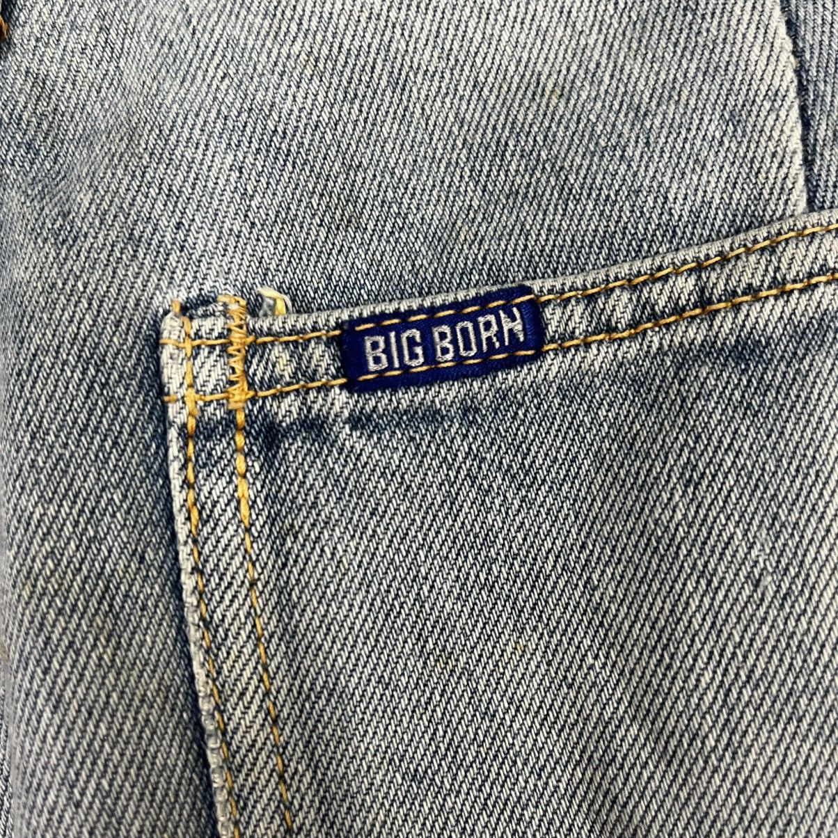 Japanese Brand Vintage Big Born Denim Jeans Size US 28 / EU 44 - 19 Thumbnail