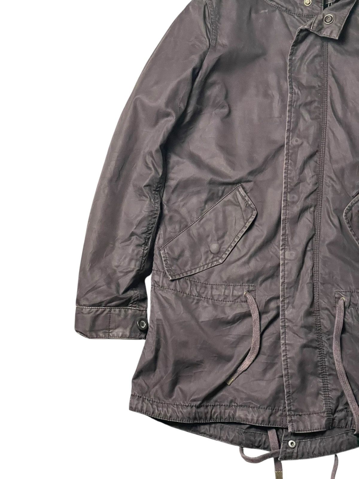 Japanese Brand × Vintage Vintage EDC Quilted Puffer Hooded Jacket (95) Size US XXS / EU 40 - 4 Thumbnail