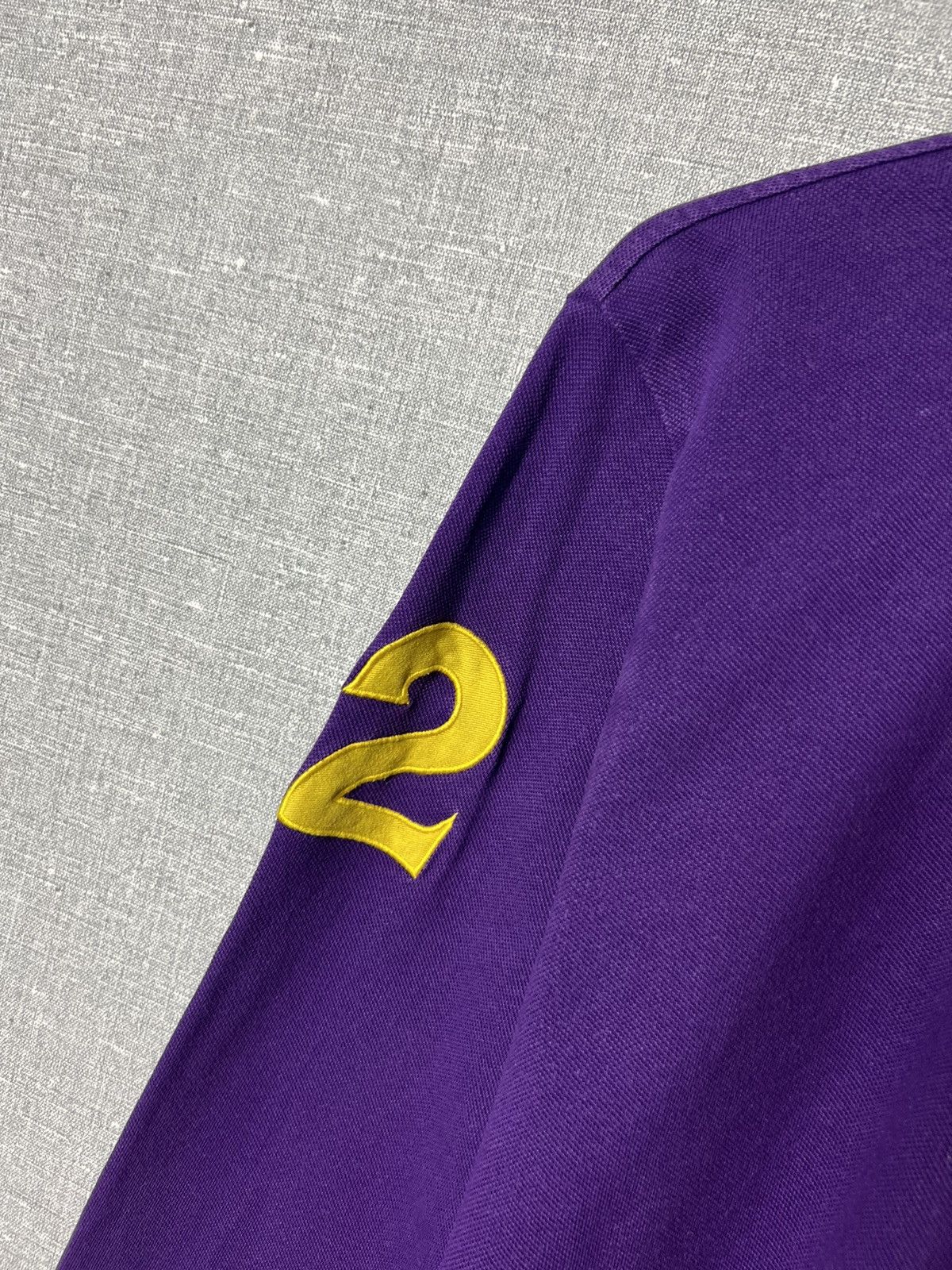 Polo Ralph Lauren Vintage Polo Ralph Lauren New York Purple Polo Long Sleeve Size US XL / EU 56 / 4 - 9 Thumbnail