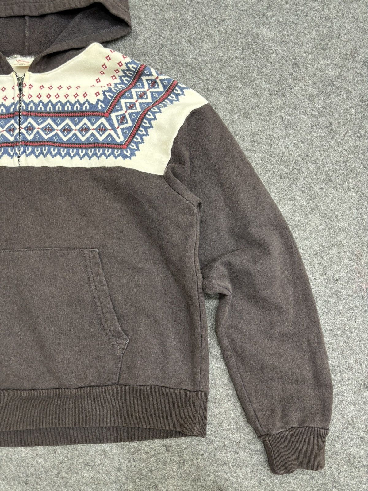 Japanese Brand 💥Aztec Motive💥Sugar Cane Pullover Hoodie F506 Size US M / EU 48-50 / 2 - 4 Thumbnail