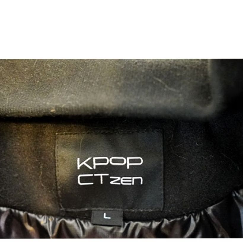 Vintage VINTAGE KPOP Varsity Jacket Wool Black Women XL Size XL / US 12-14 / IT 48-50 - 3 Thumbnail