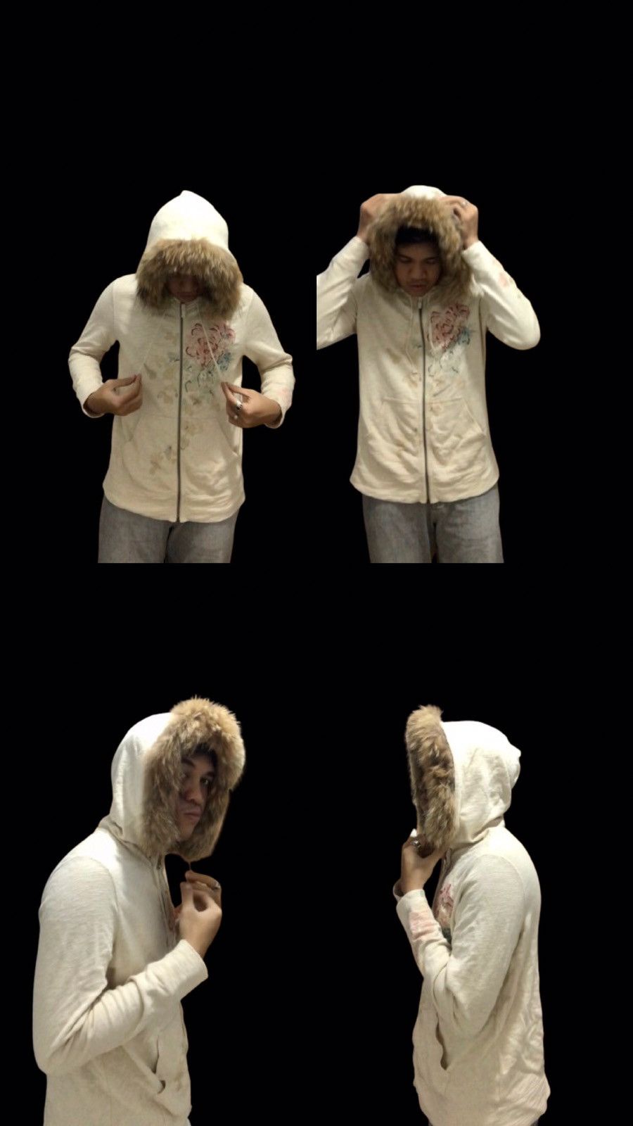 If Six Was Nine × Japanese Brand × Le Grande Bleu (L.G.B.) EDDIE BAUER FAUX FUR HOODIE IFSIXWASNINE STYLE Size US L / EU 52-54 / 3 - 3 Thumbnail