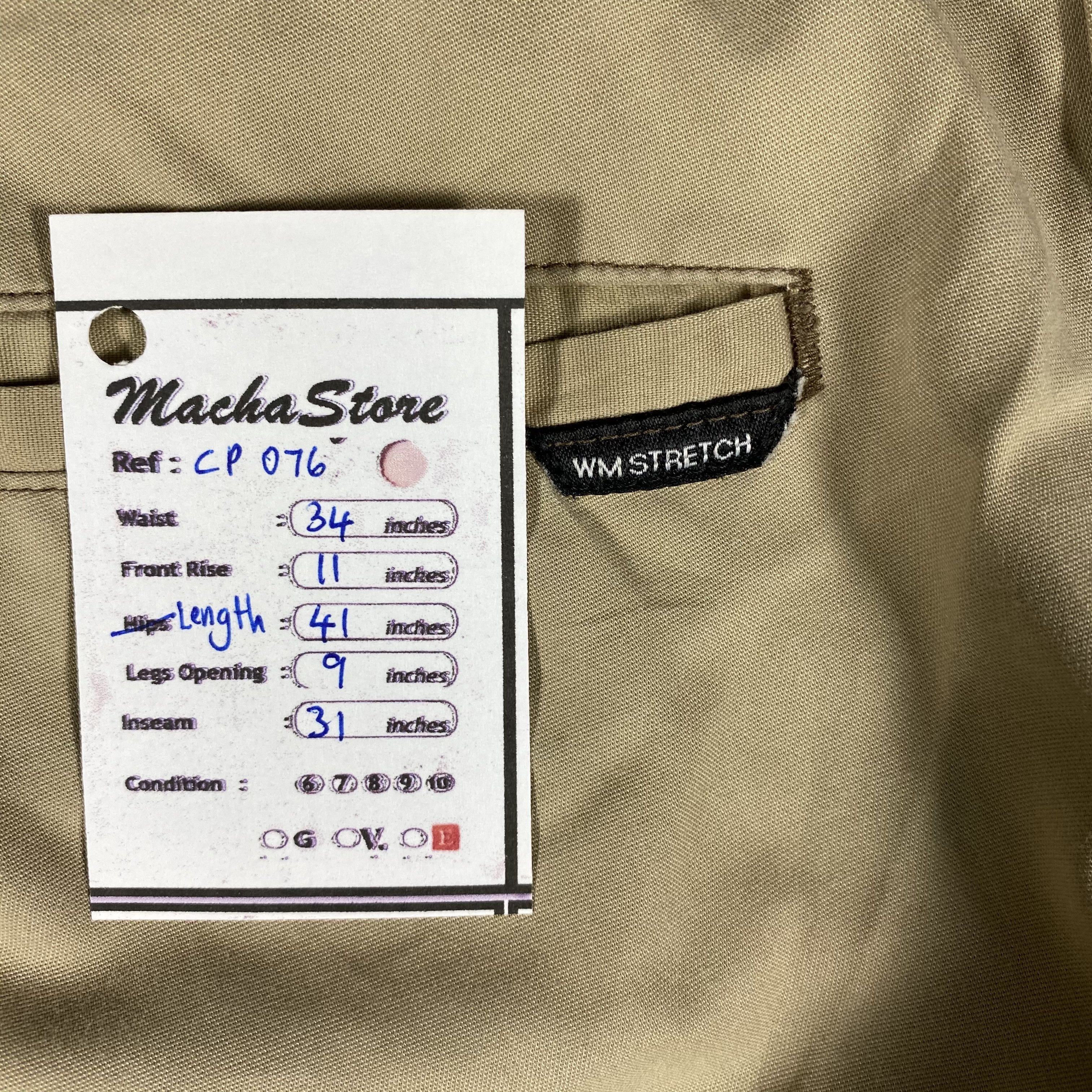 Japanese Brand Japanese Brand WM Stretch Multipocket Tactical Cargo Pants Size US 34 / EU 50 - 9 Thumbnail