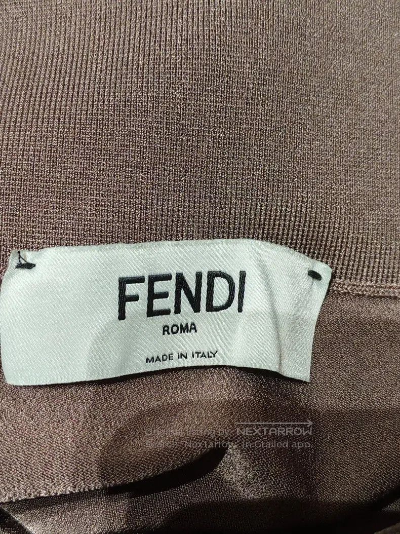 Fendi Fendi Rhinestone flower decoration nylon knitted two-piece Size S / US 4 / IT 40 - 7 Thumbnail