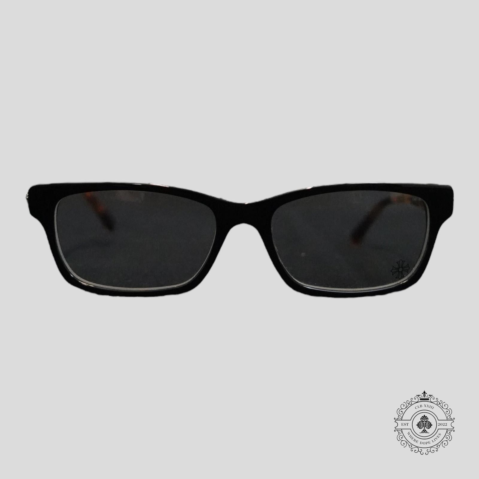 Chrome Hearts Chrome Hearts Drop Box Glasses in Tortoise Shell/Silver Size ONE SIZE - 2 Thumbnail
