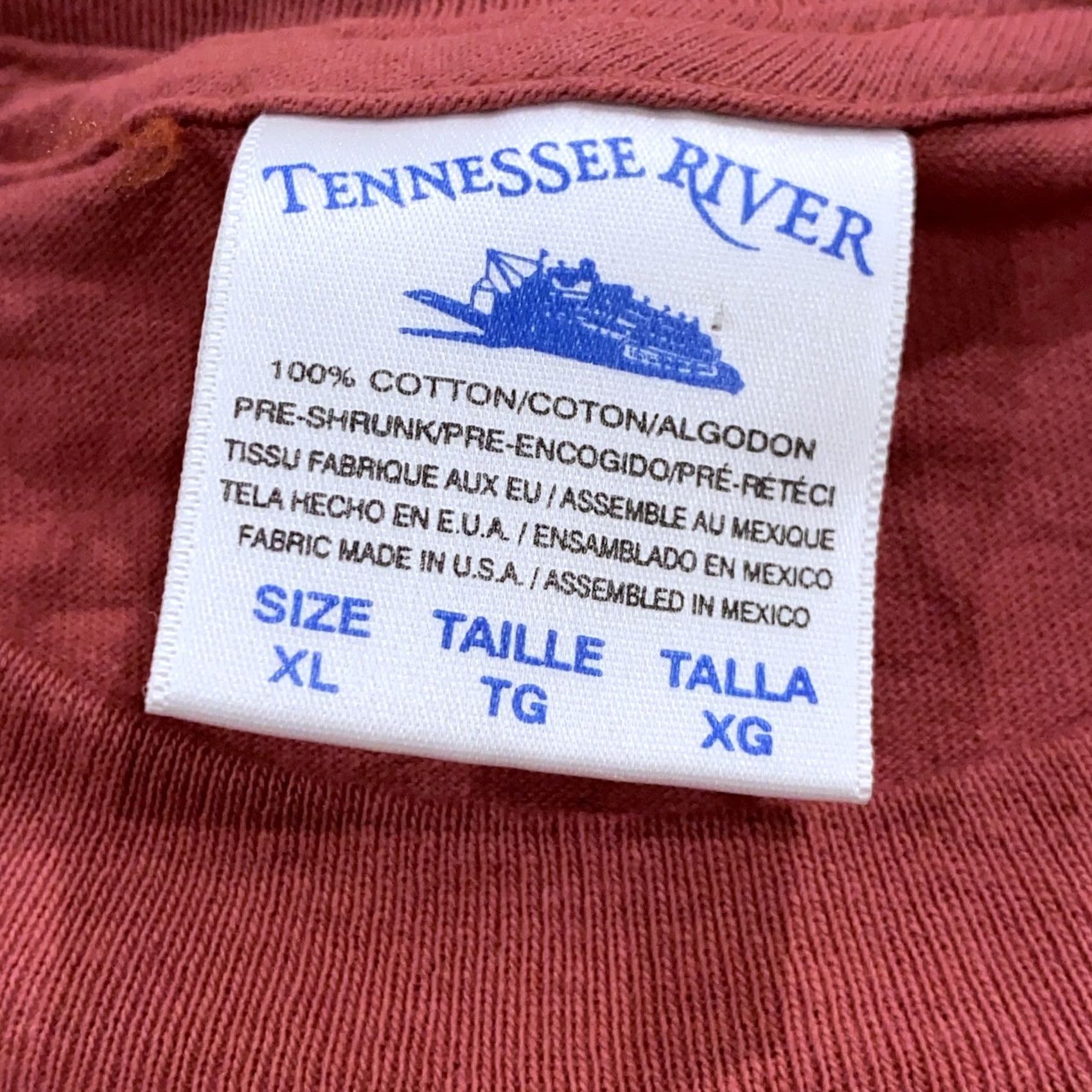Vintage VINTAGE Illinois Lottery Players Have More Fun T-Shirt XL Red Men Short Sleeve Crew Neck 90s 80s Cotton Shirt Mens Size US XL / EU 56 / 4 - 5 Thumbnail