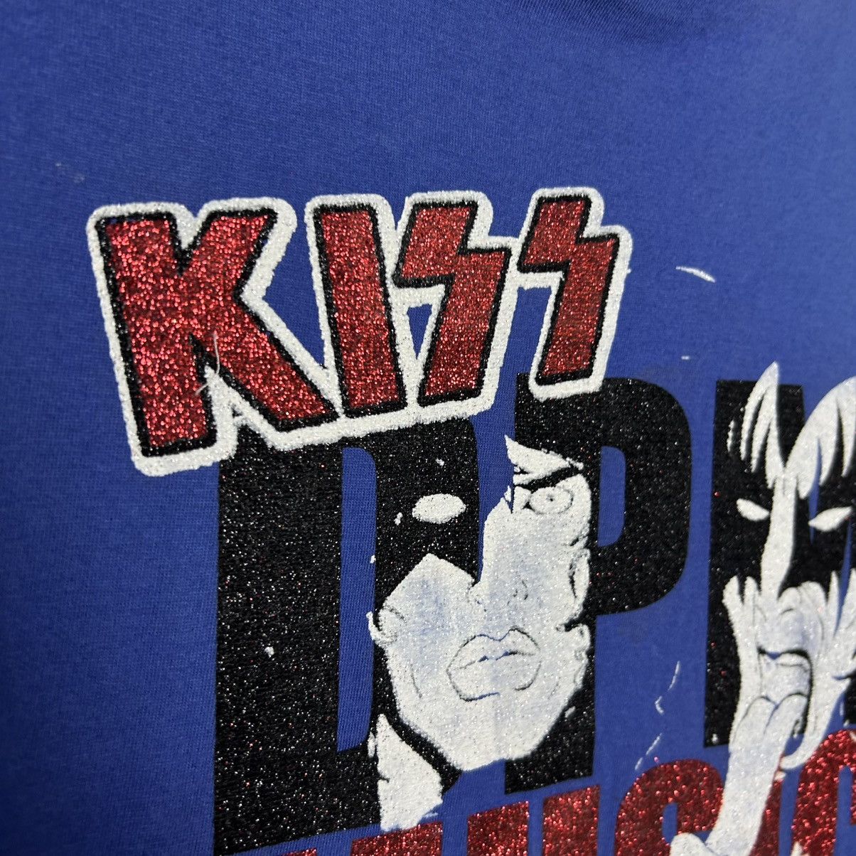Band Tees Vintage Kiss Big Graphic logo streetwear rock band tee Size US M / EU 48-50 / 2 - 3 Thumbnail