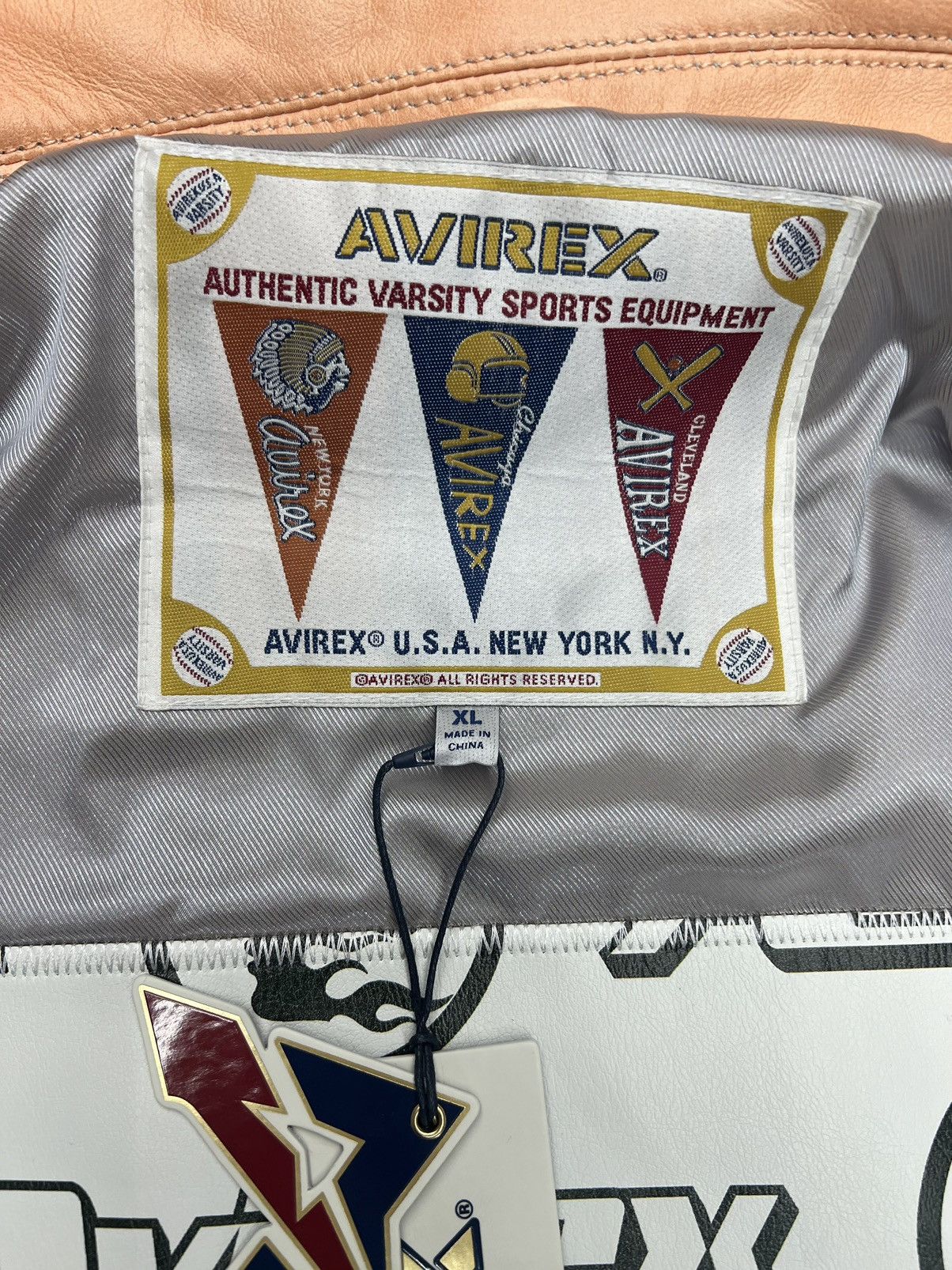 HELLSTAR Hellstar Avirex Varsity Jacket Size US XL / EU 56 / 4 - 5 Thumbnail