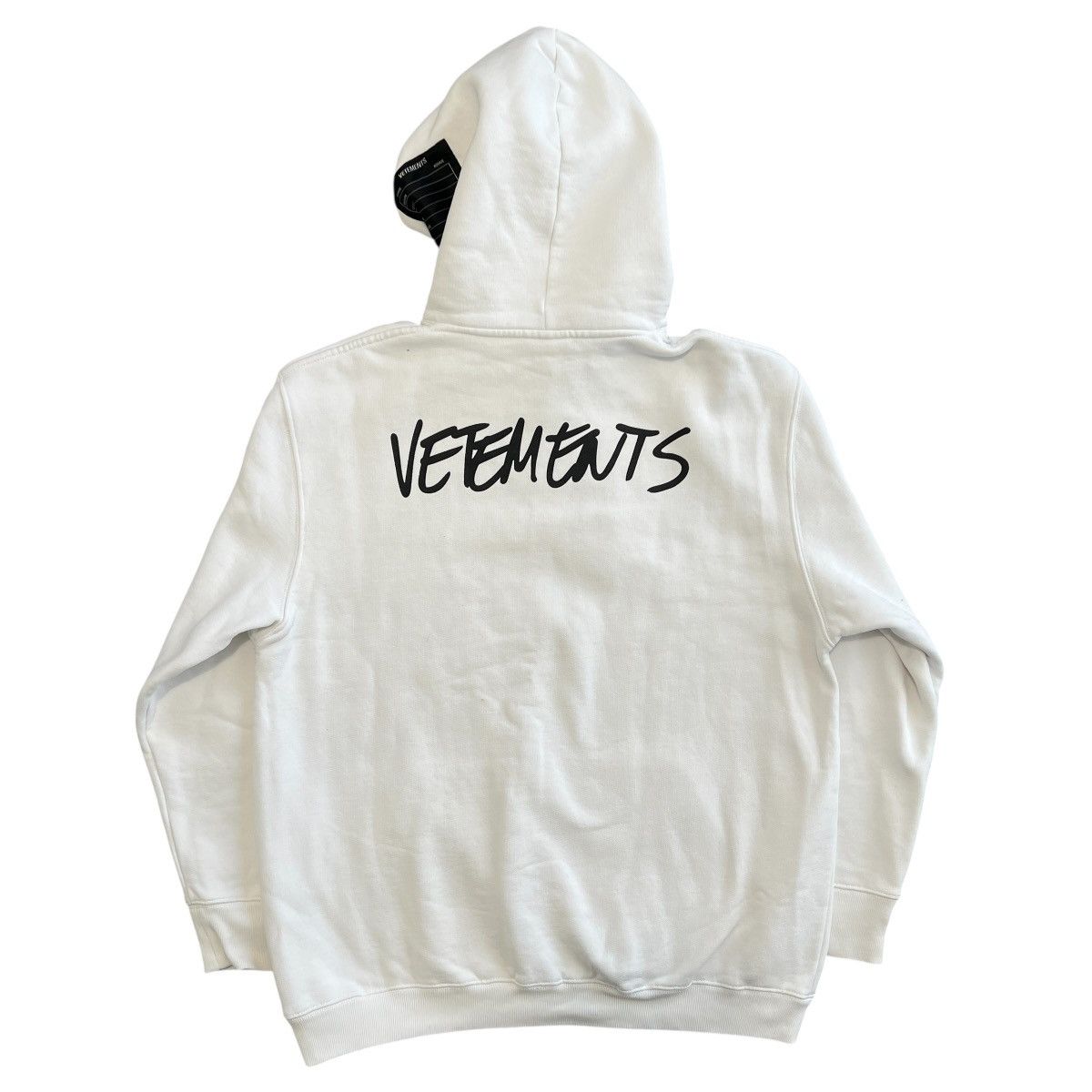 Vetements VETEMENTS 2021AW Handwritten Logo Hoodie Size US S / EU 44-46 / 1 - 8 Thumbnail