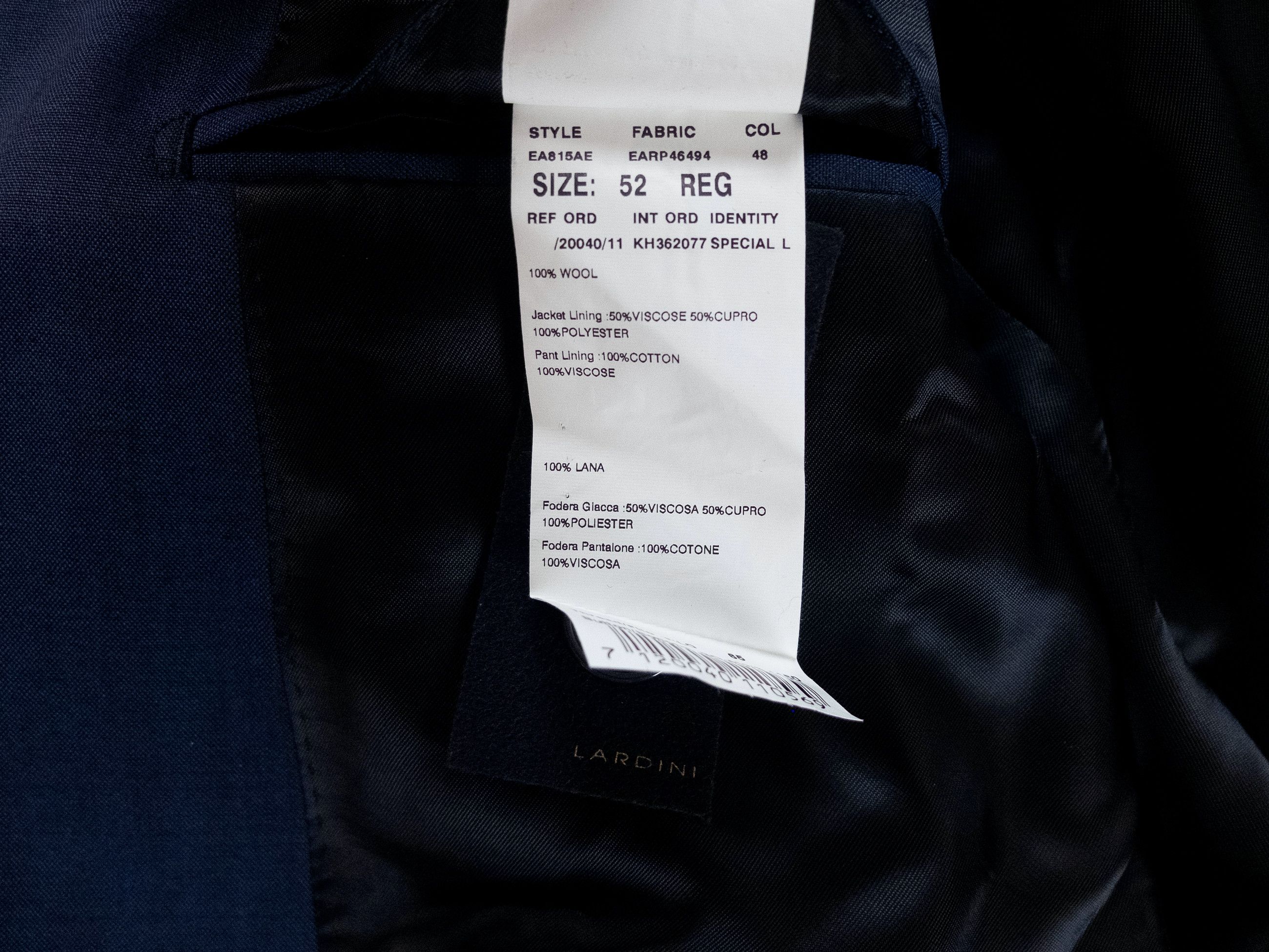 Lardini LARDINI Italy solid blue wool blazer jacket 38 48 Size 38R - 10 Thumbnail