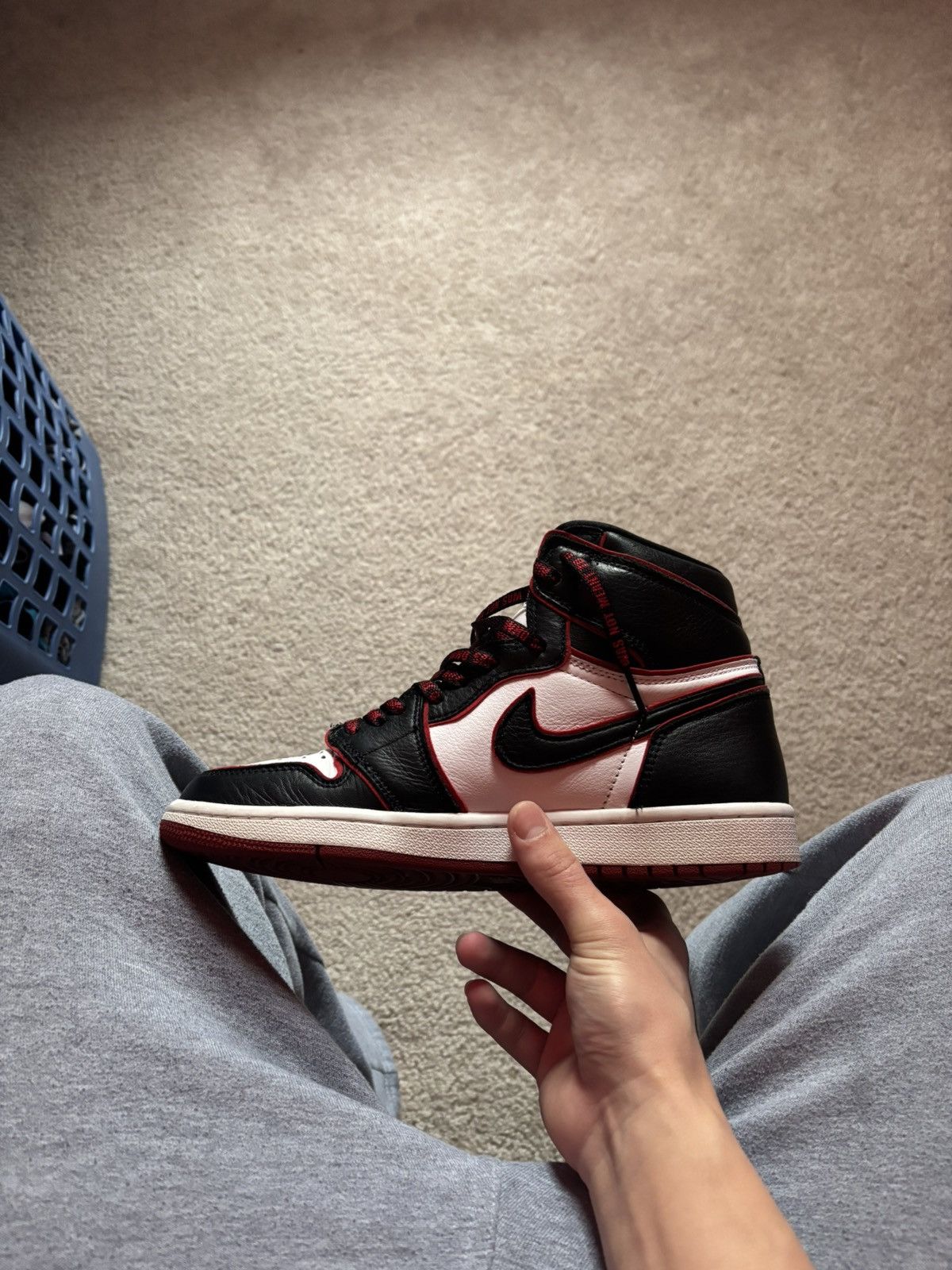 Jordan Brand Jordan 1 Bloodlines Size US 8.5 / EU 41-42 - 10 Thumbnail