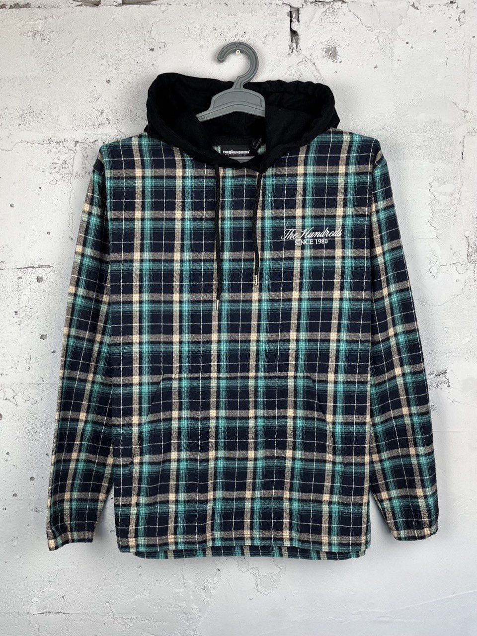 The Hundreds The Hundreds Plaid Logo Shirt Hoodie Flannel Size US M / EU 48-50 / 2 - 1 Thumbnail