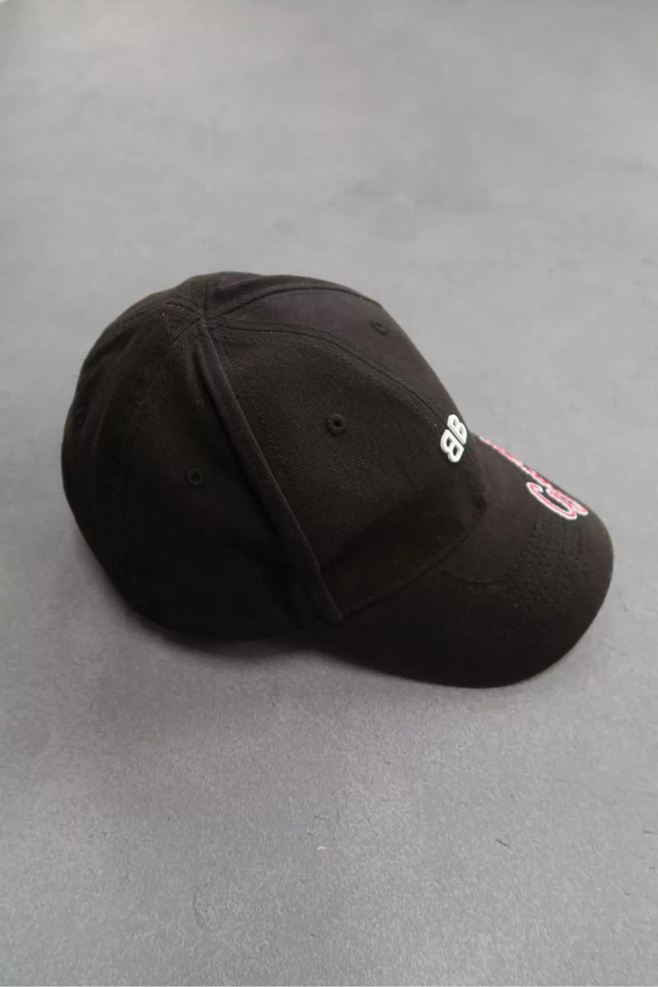 Balenciaga Balenciaga 18FW EU Logo Black Unisex Cap L Size ONE SIZE - 4 Thumbnail