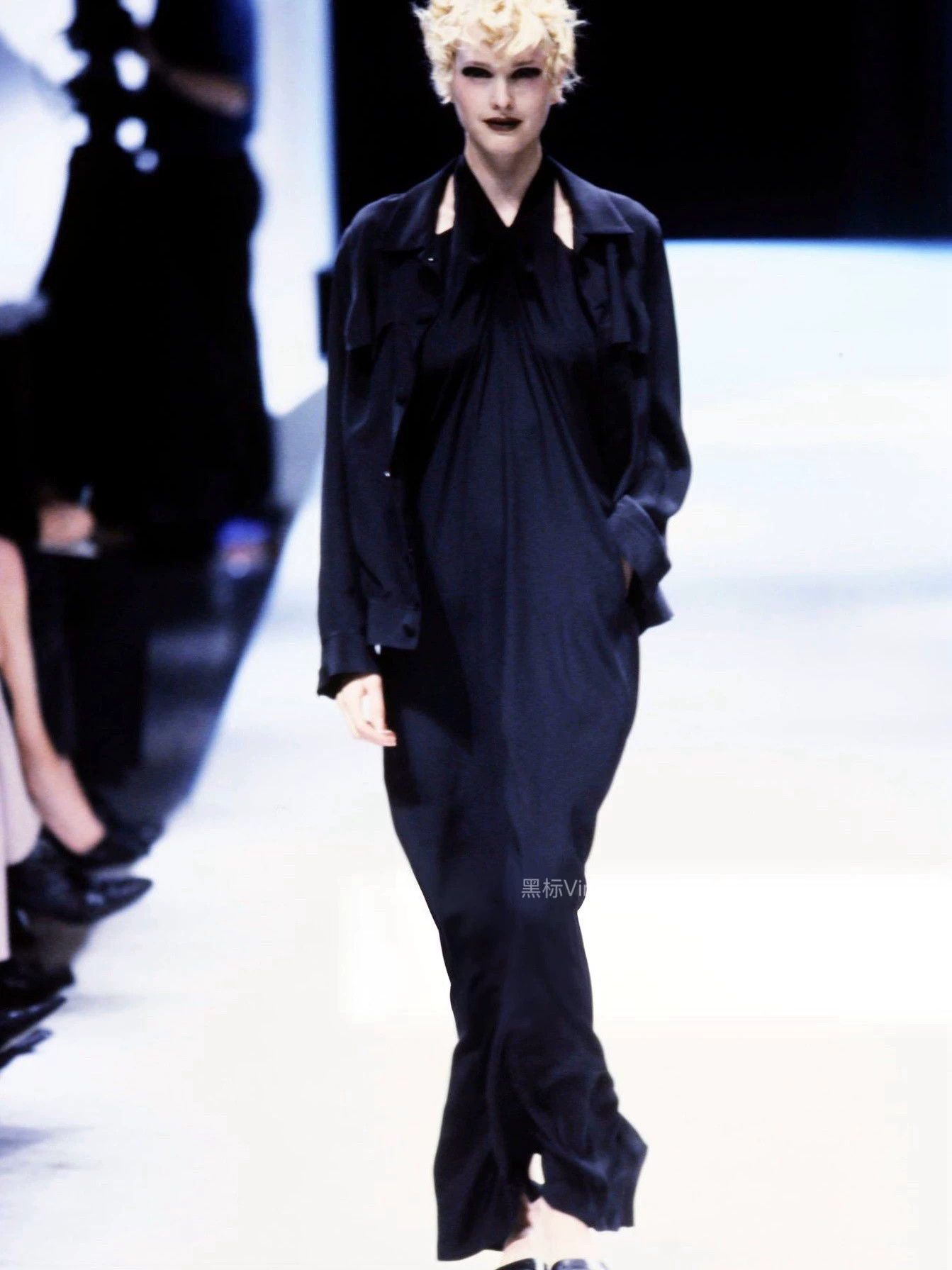Yohji Yamamoto Yohji Yamamoto 98ss Silk Trailing Jacket Women's Size S / US 4 / IT 40 - 1 Thumbnail
