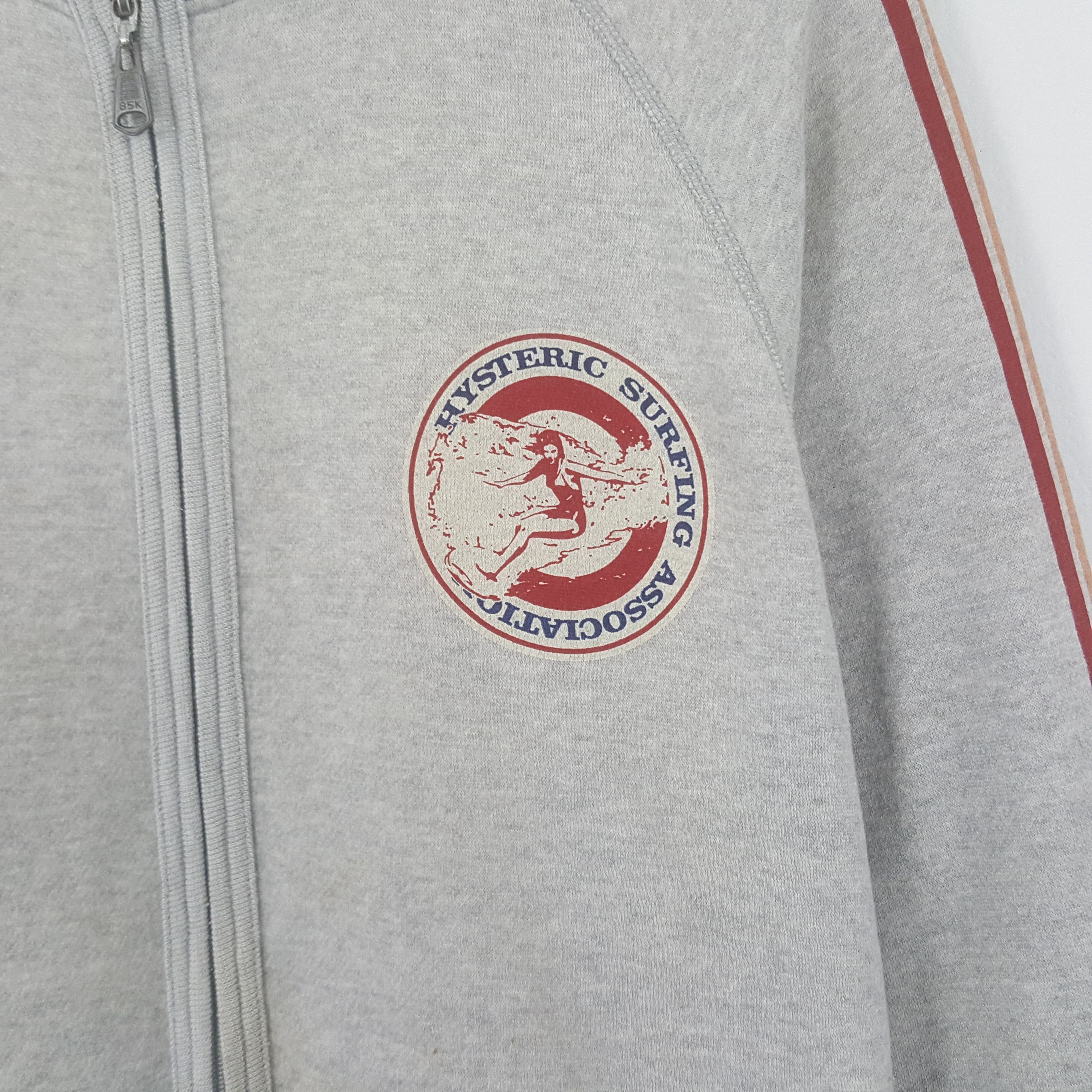 Hysteric Glamour × Japanese Brand × Vintage Vintage Hysteric Glamour Zipper Custom Art Sweater Size US M / EU 48-50 / 2 - 4 Thumbnail